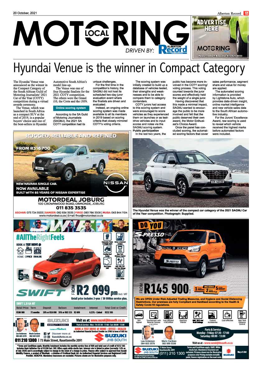 Alberton Record 20 October 2021 page 12