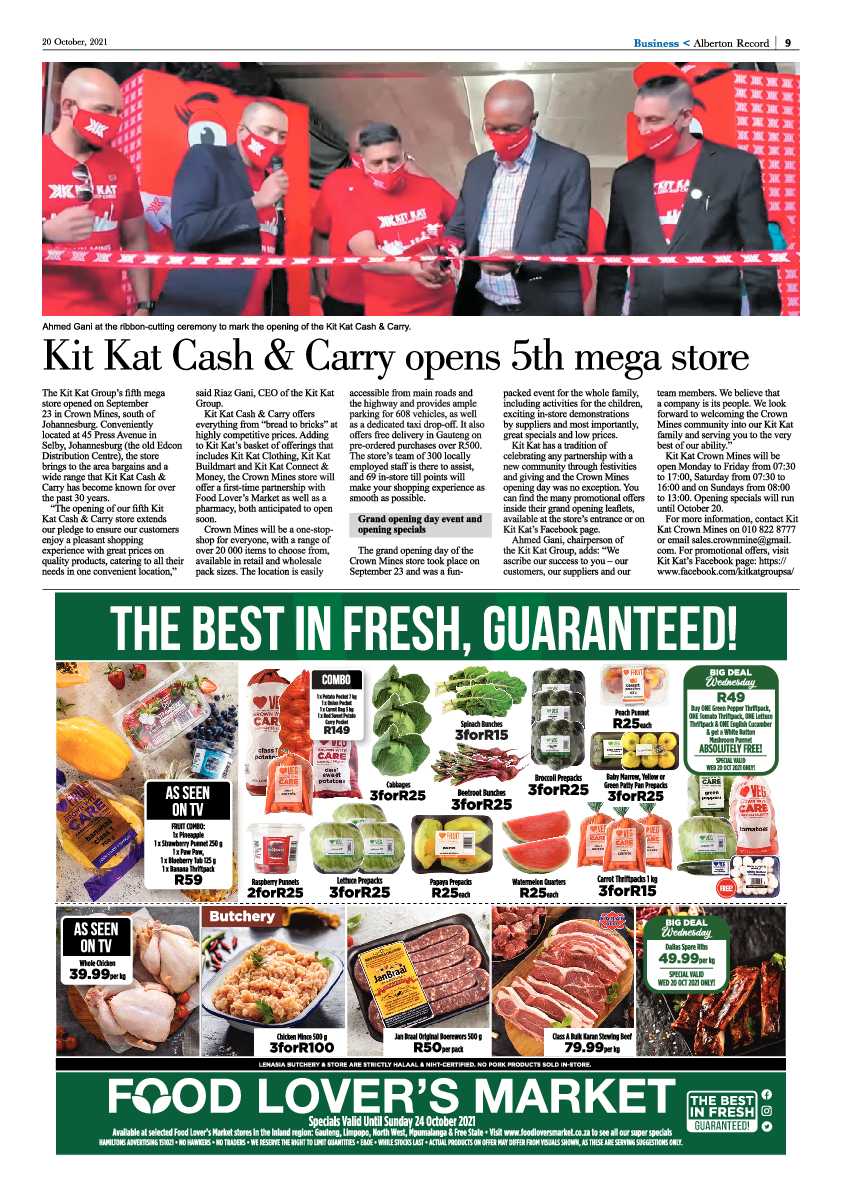 Alberton Record 20 October 2021 page 9