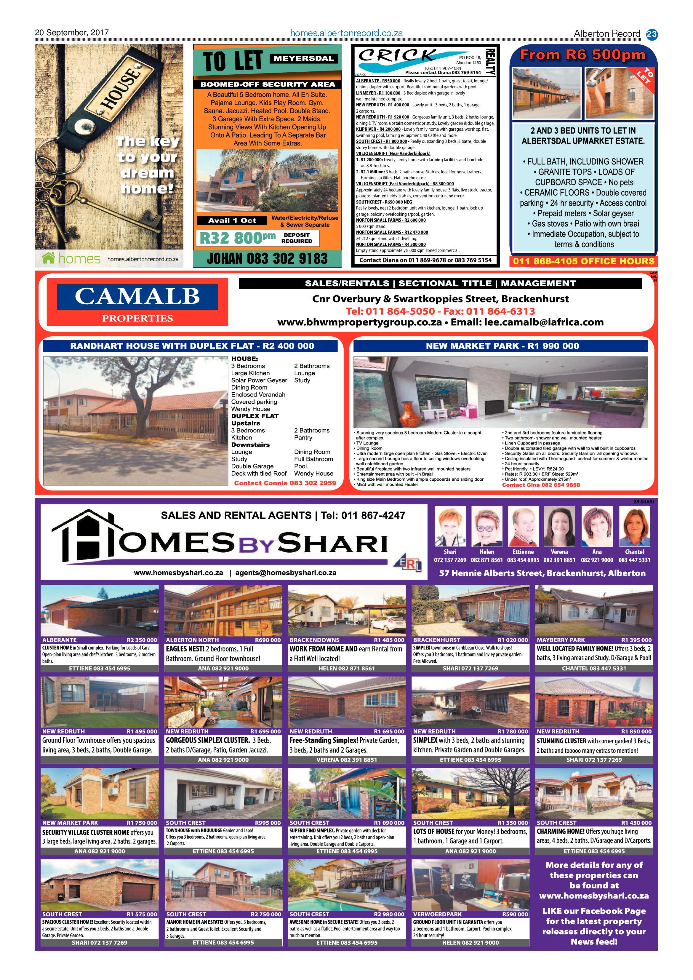 Alberton Record 20 September 2017 page 23