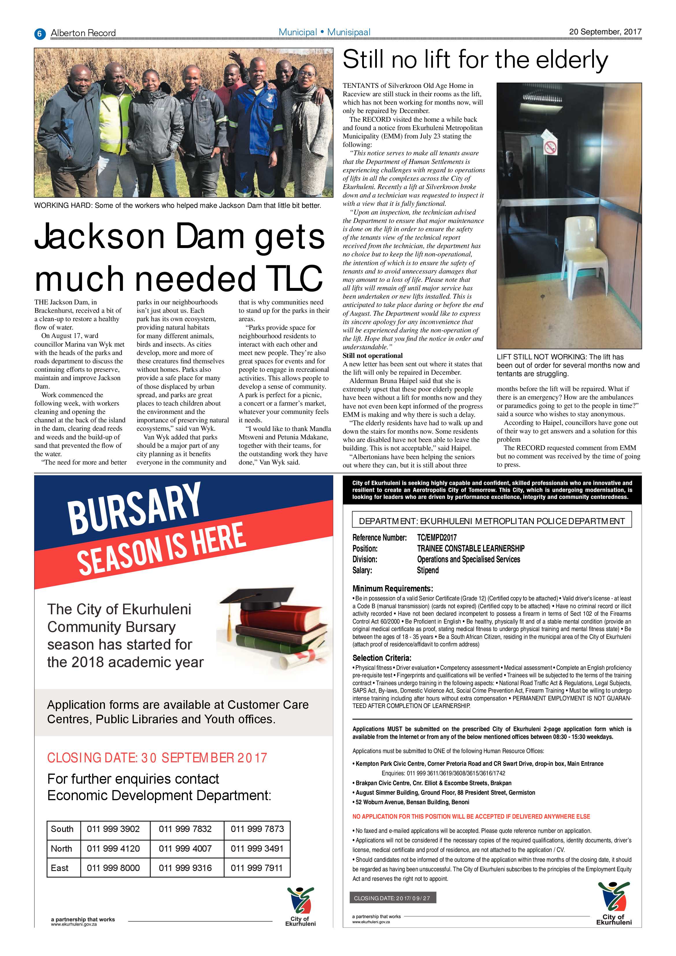 Alberton Record 20 September 2017 page 6
