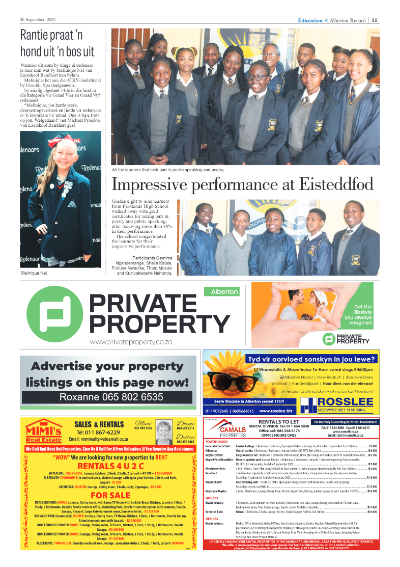 Alberton Record 20 September 2023 page 11