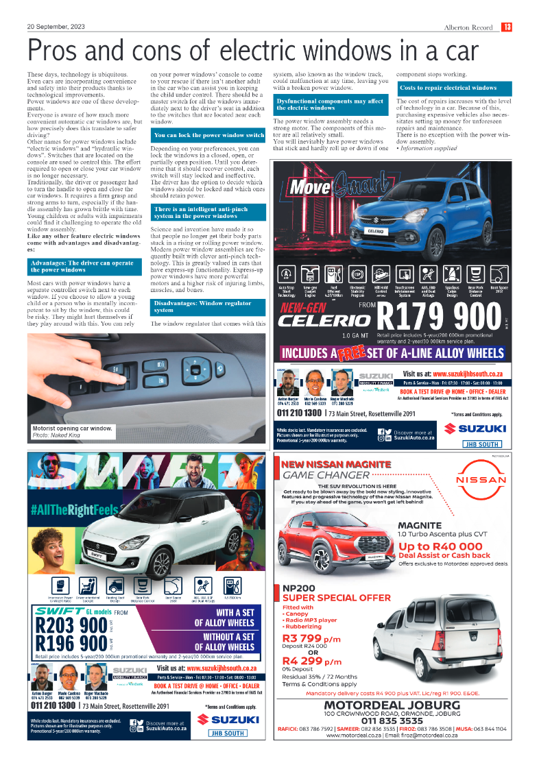 Alberton Record 20 September 2023 page 13