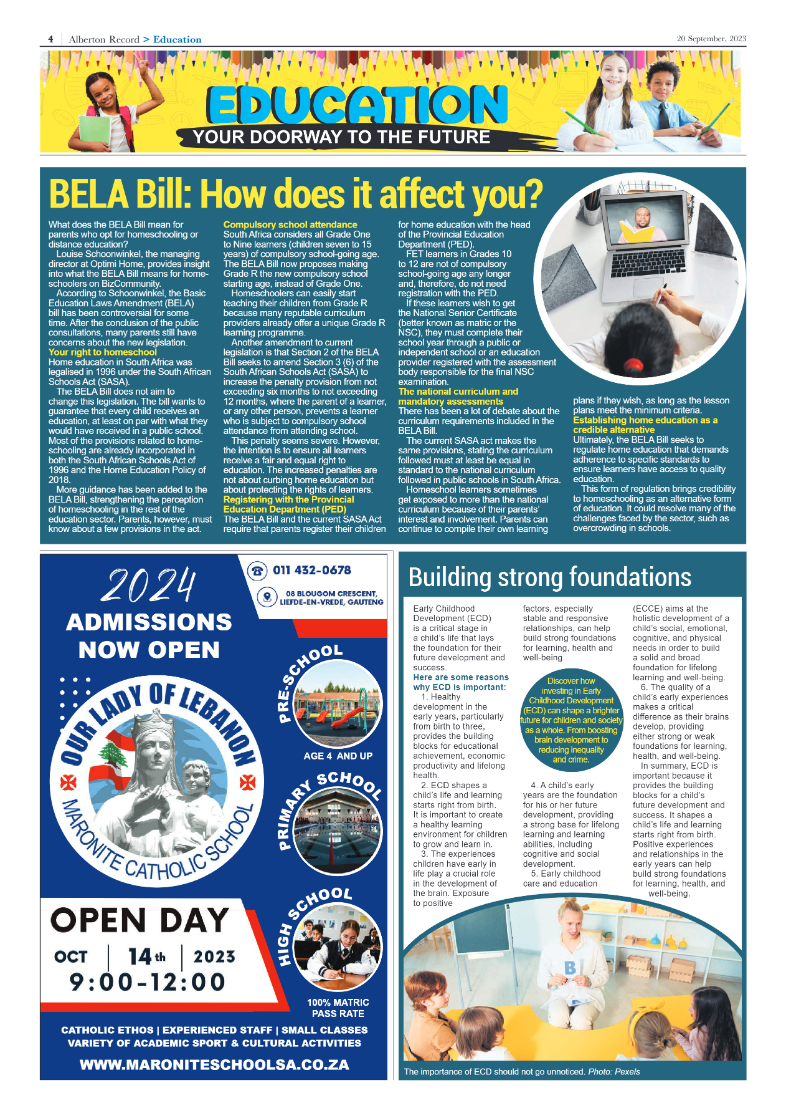 Alberton Record 20 September 2023 page 4