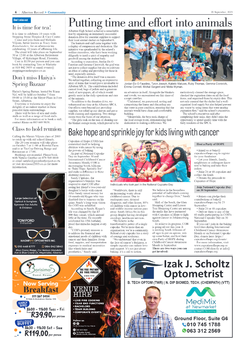 Alberton Record 20 September 2023 page 6