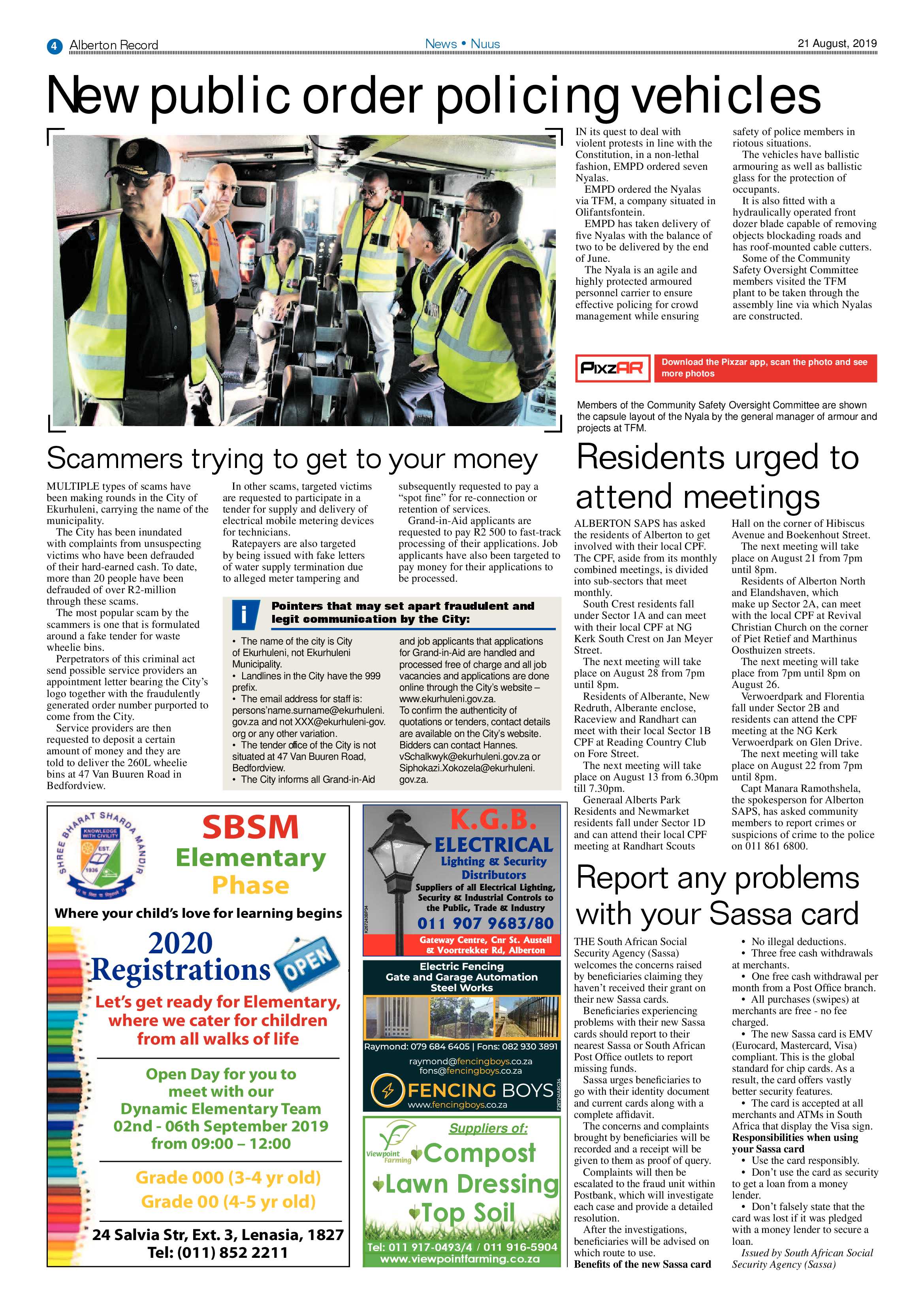 Alberton Record 21 August 2019 page 4