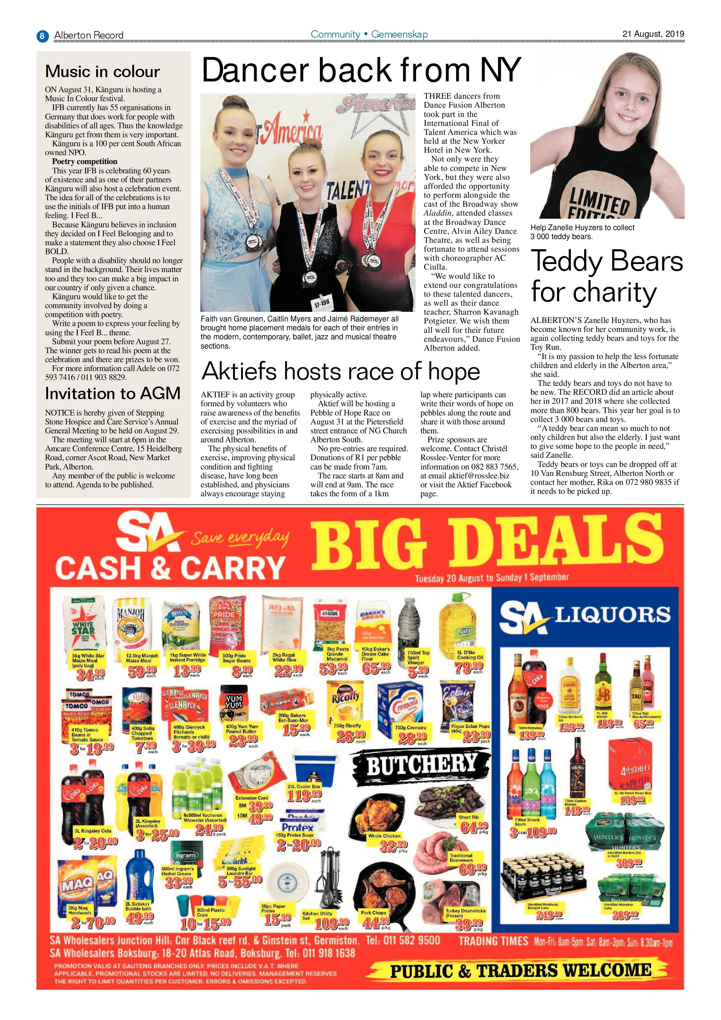 Alberton Record 21 August 2019 page 8