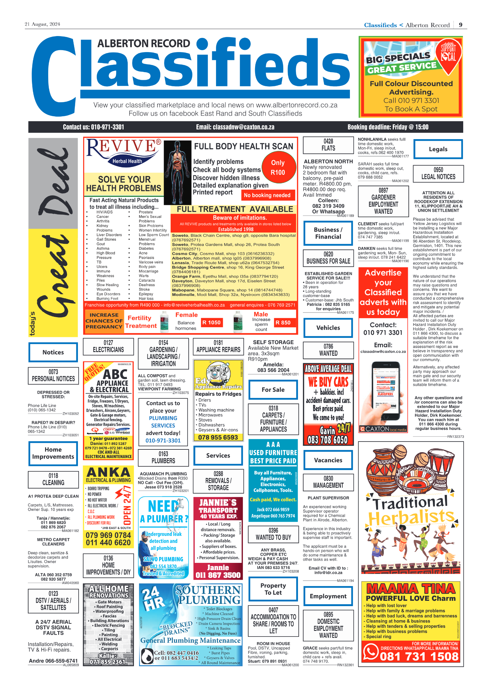 Alberton Record 21 August 2024 page 11