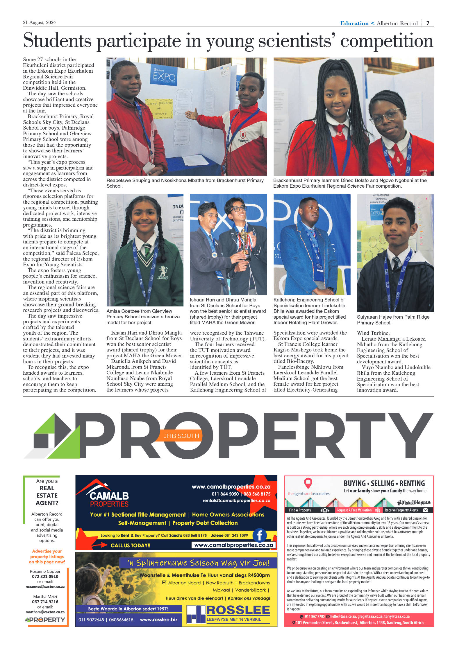 Alberton Record 21 August 2024 page 9