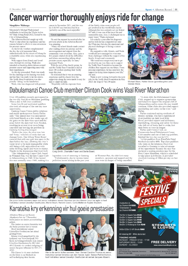 Alberton Record 21 Dec 2022 page 13