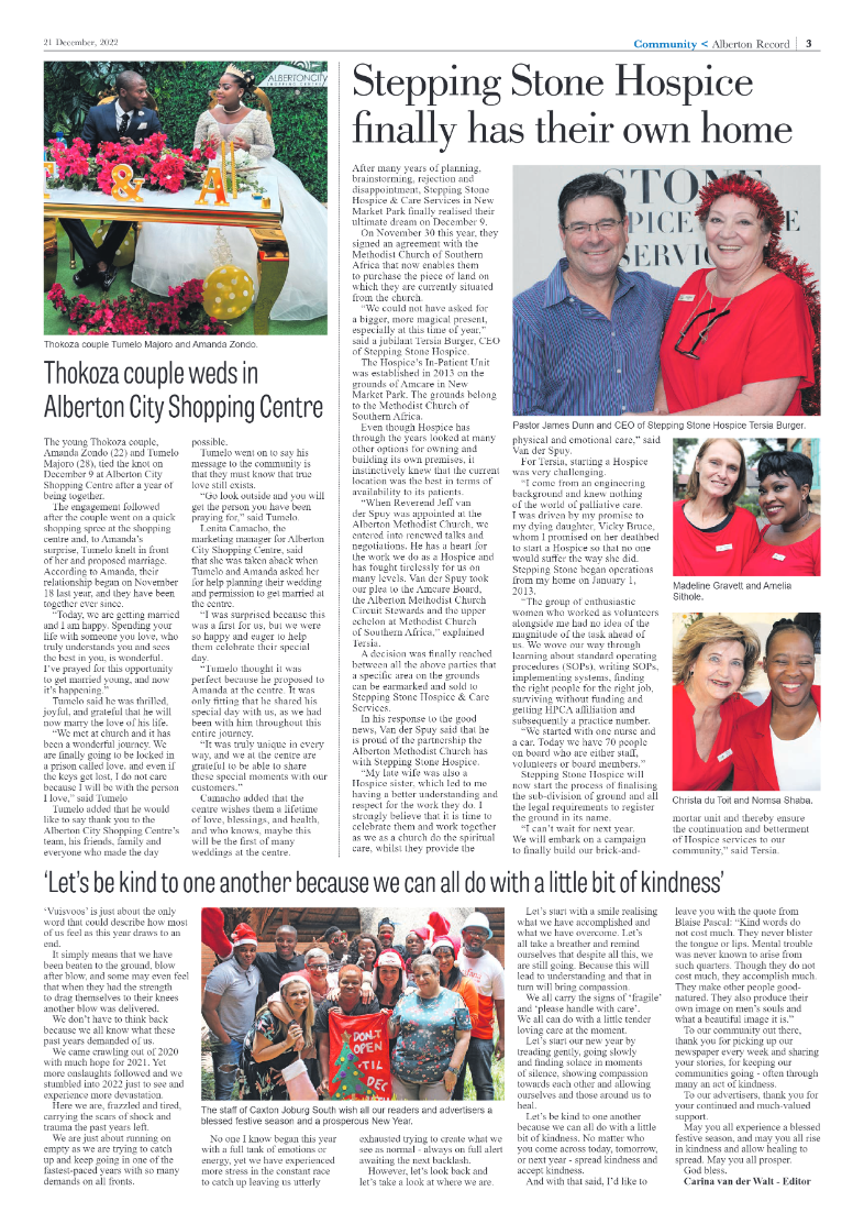 Alberton Record 21 Dec 2022 page 5