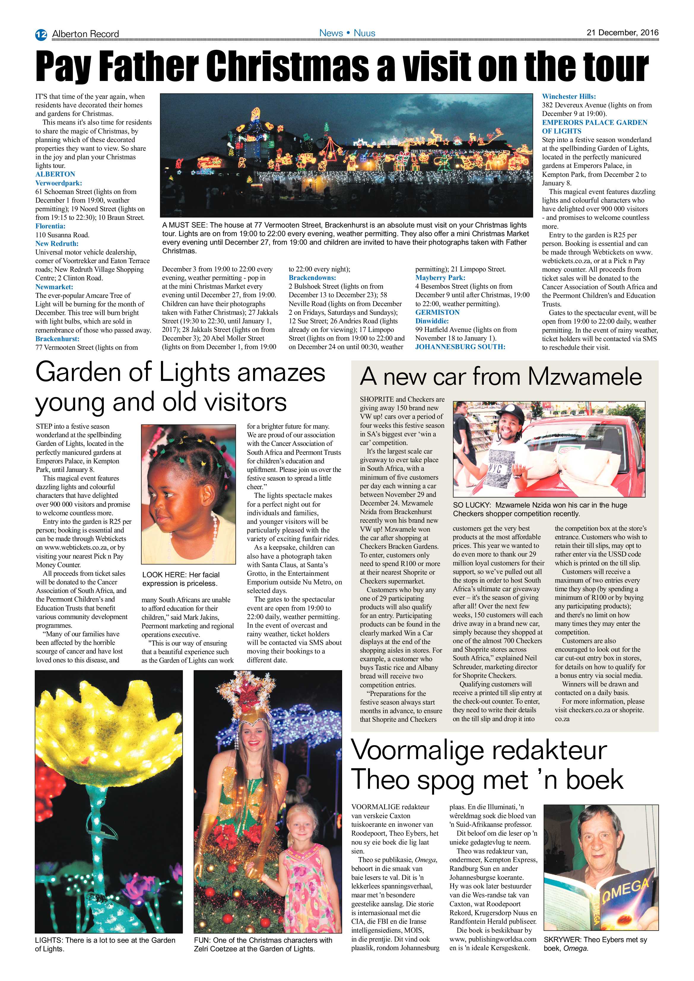 Alberton Record 21 December 2016 page 12