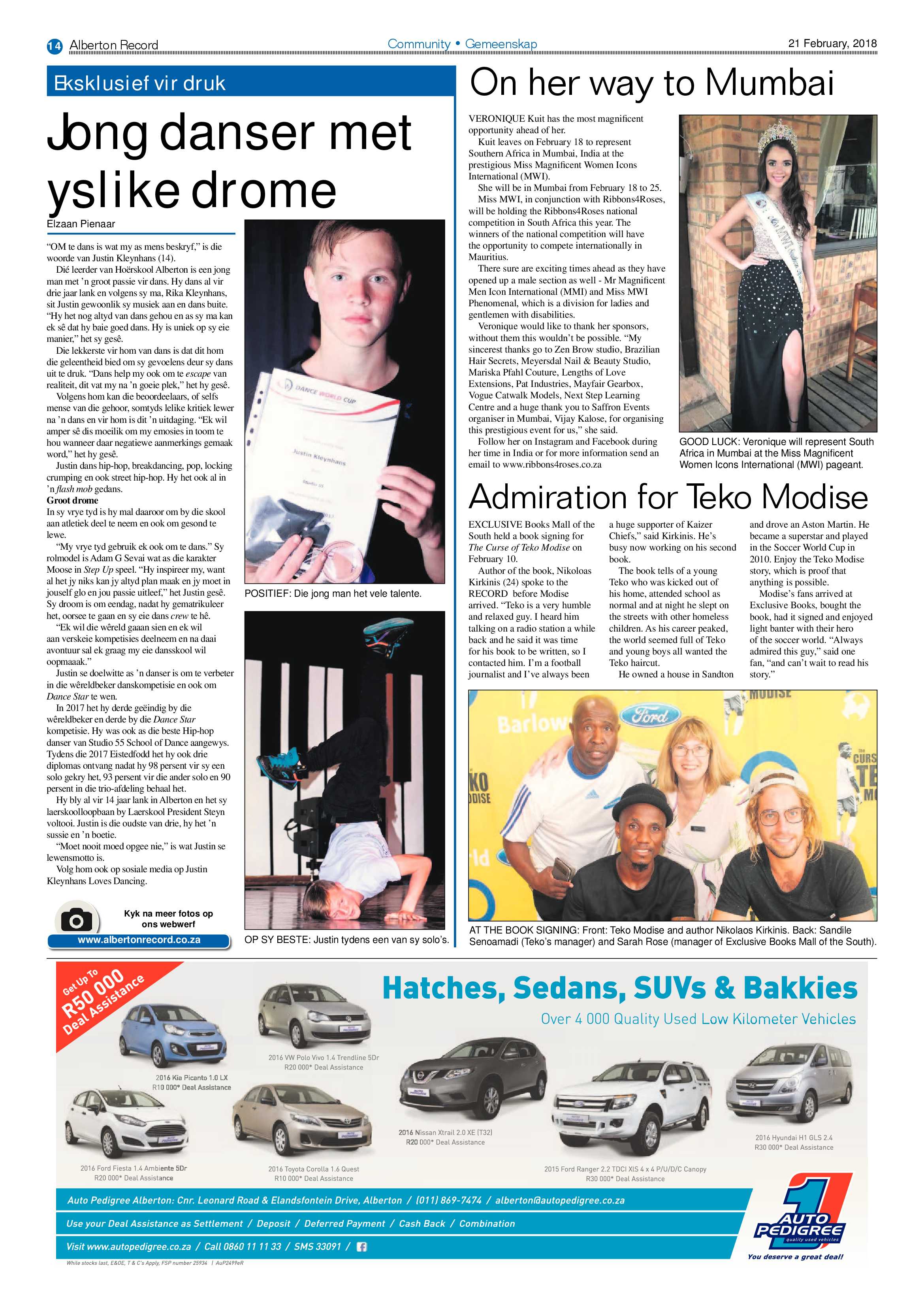 Alberton Record 21 February 2018 page 14