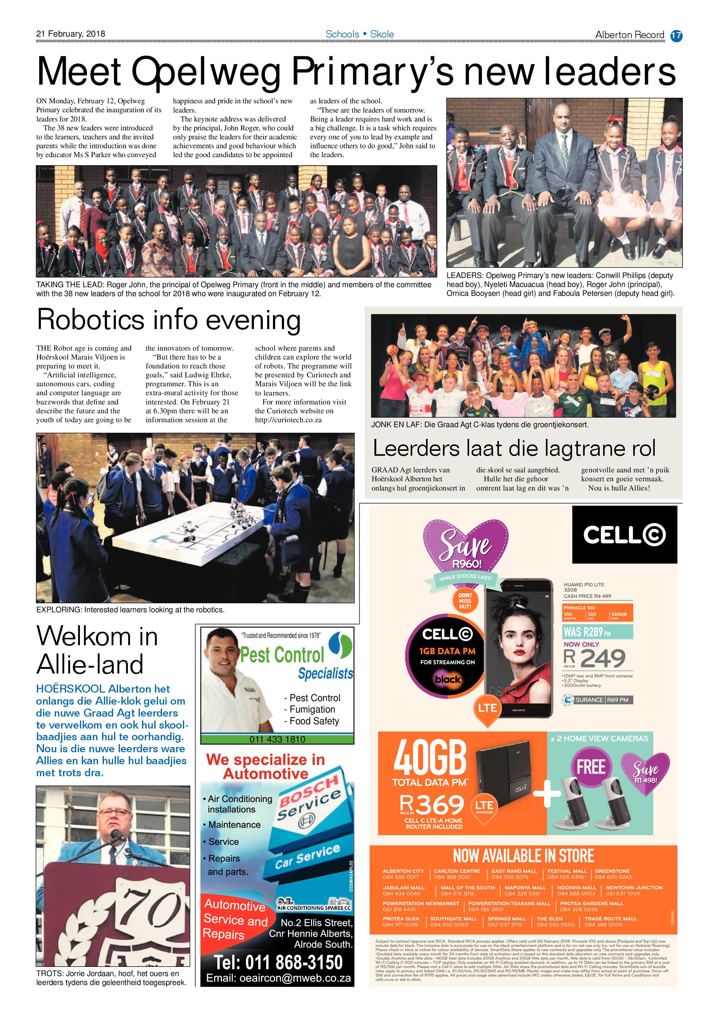 Alberton Record 21 February 2018 page 17