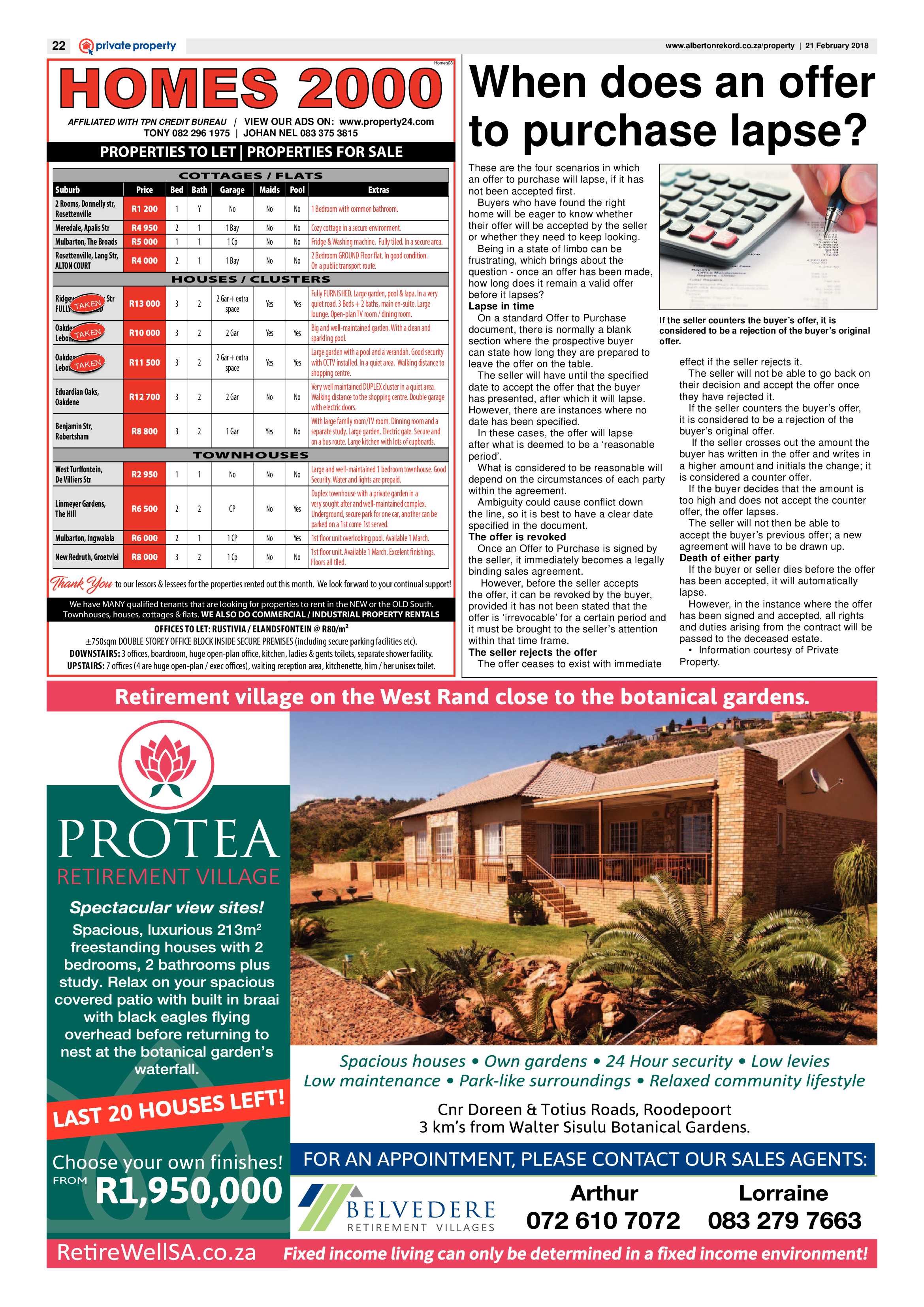 Alberton Record 21 February 2018 page 22