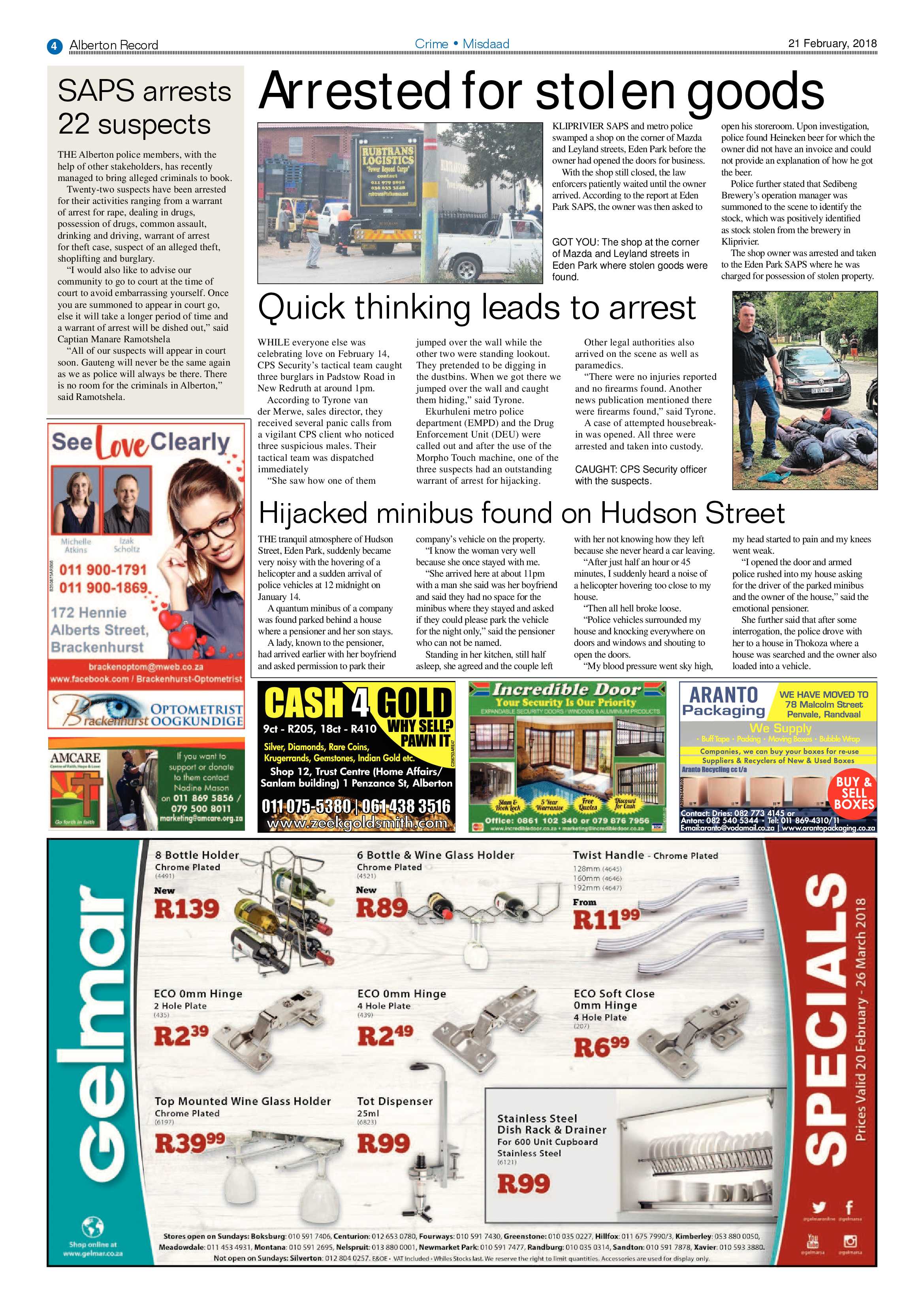 Alberton Record 21 February 2018 page 4