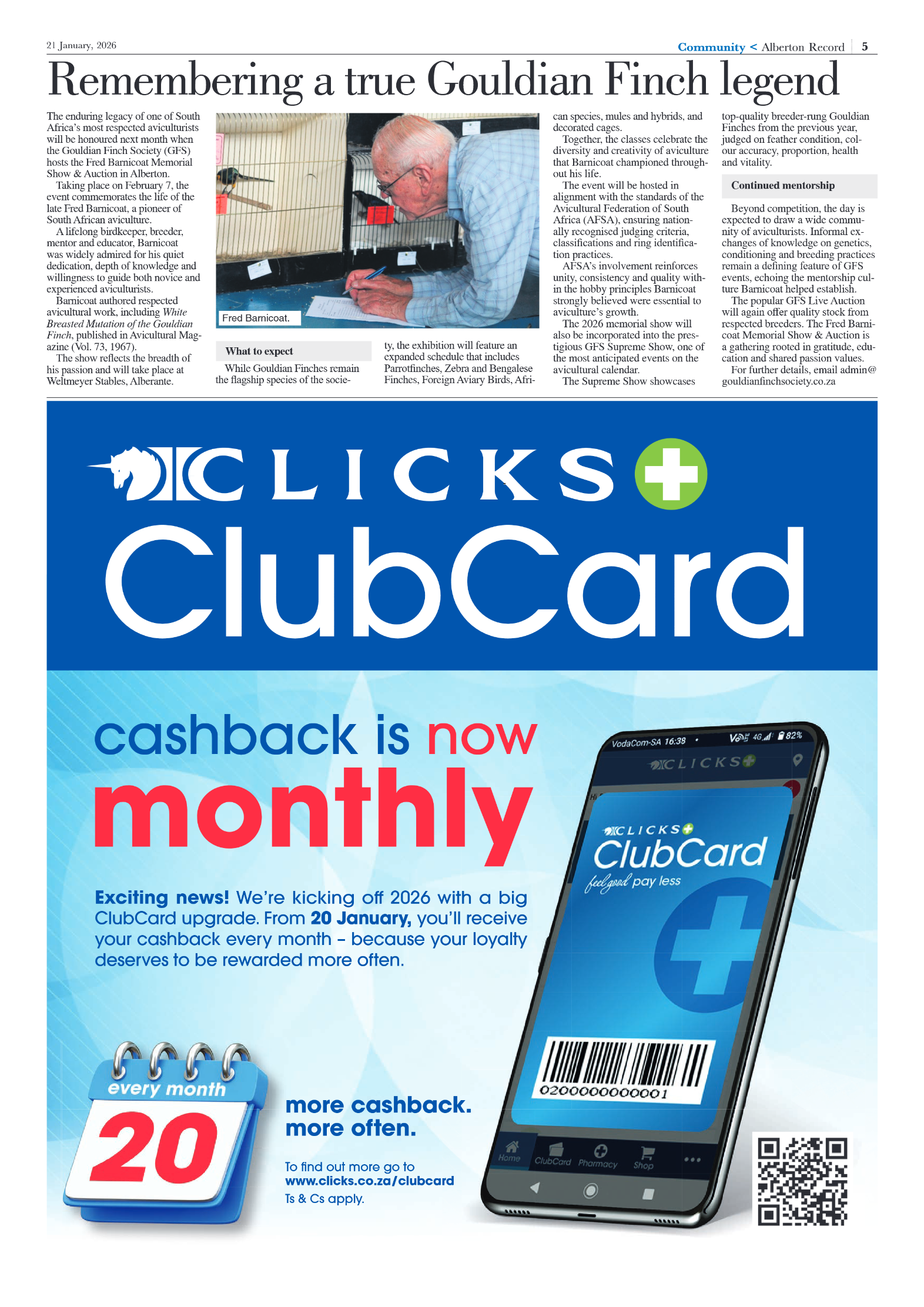 Alberton Record 21 January 2026 page 5