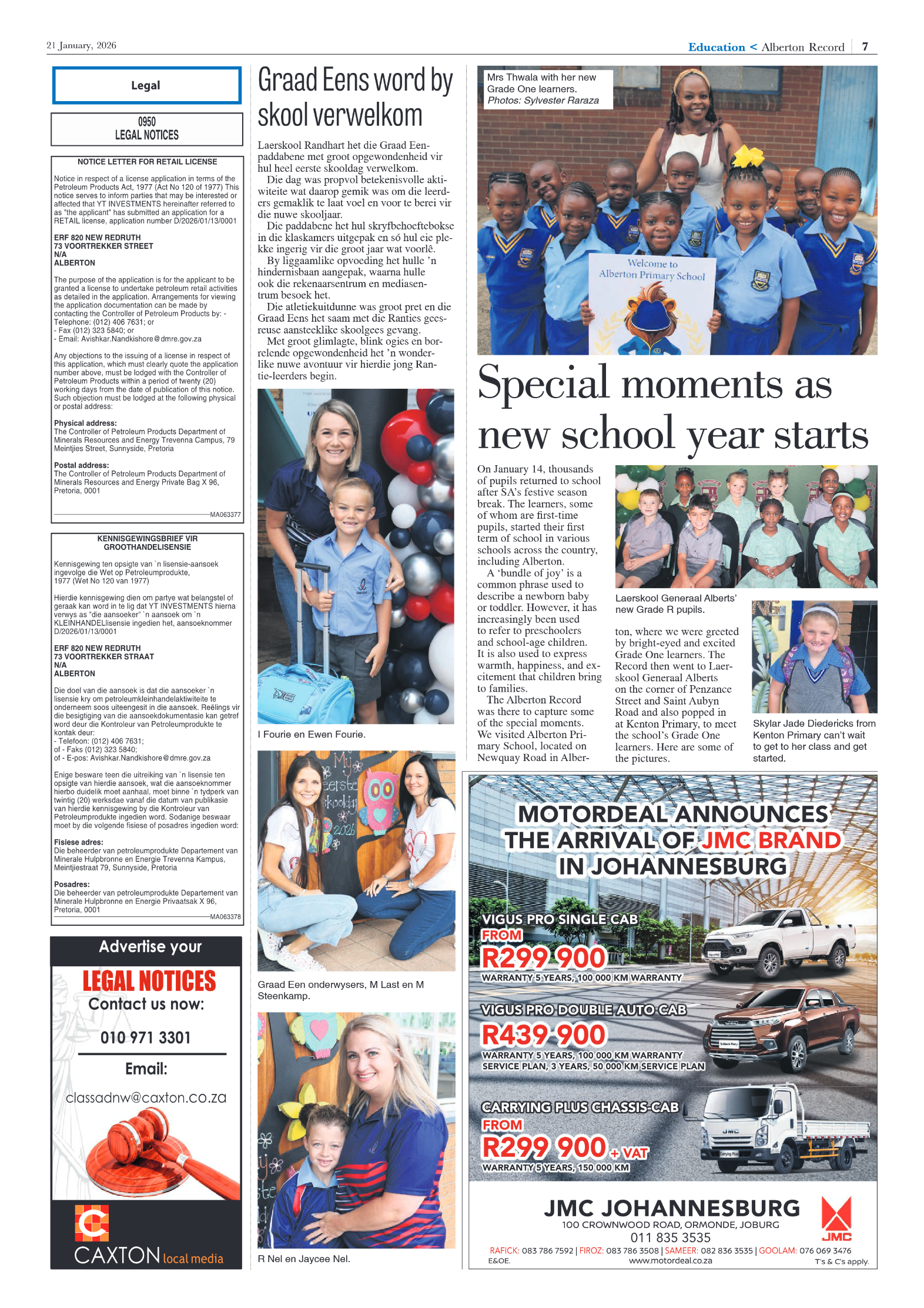 Alberton Record 21 January 2026 page 7