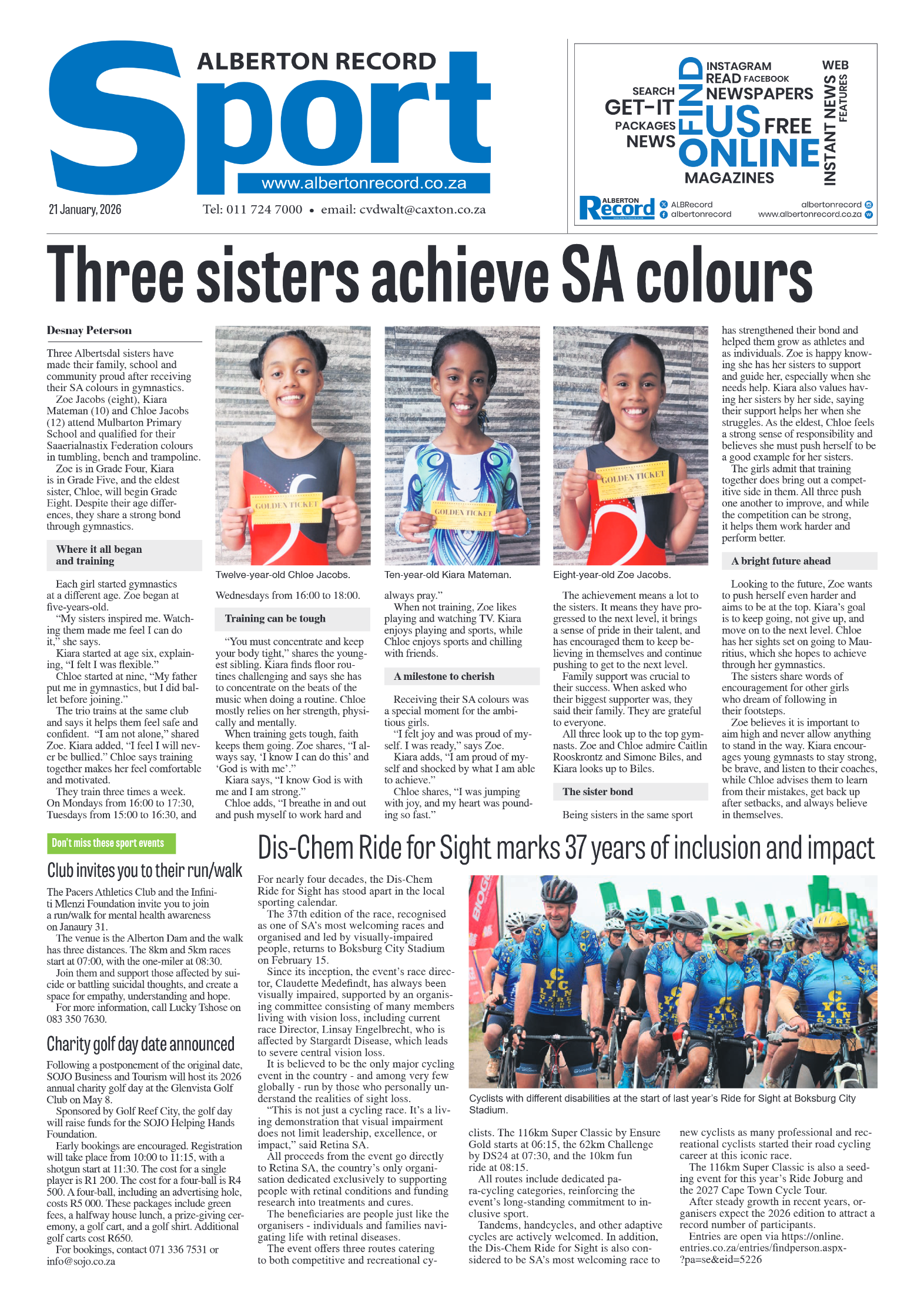 Alberton Record 21 January 2026 page 8