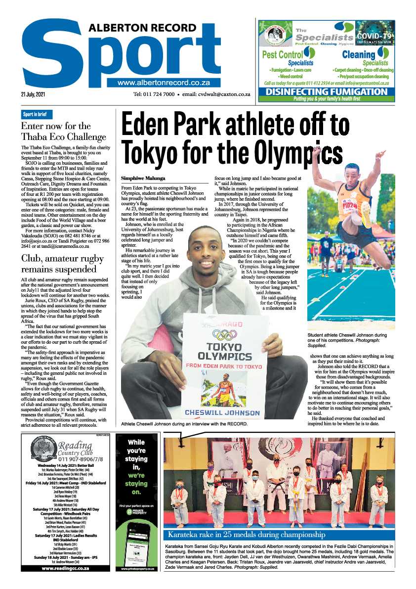Alberton Record 21 July 2021 page 12
