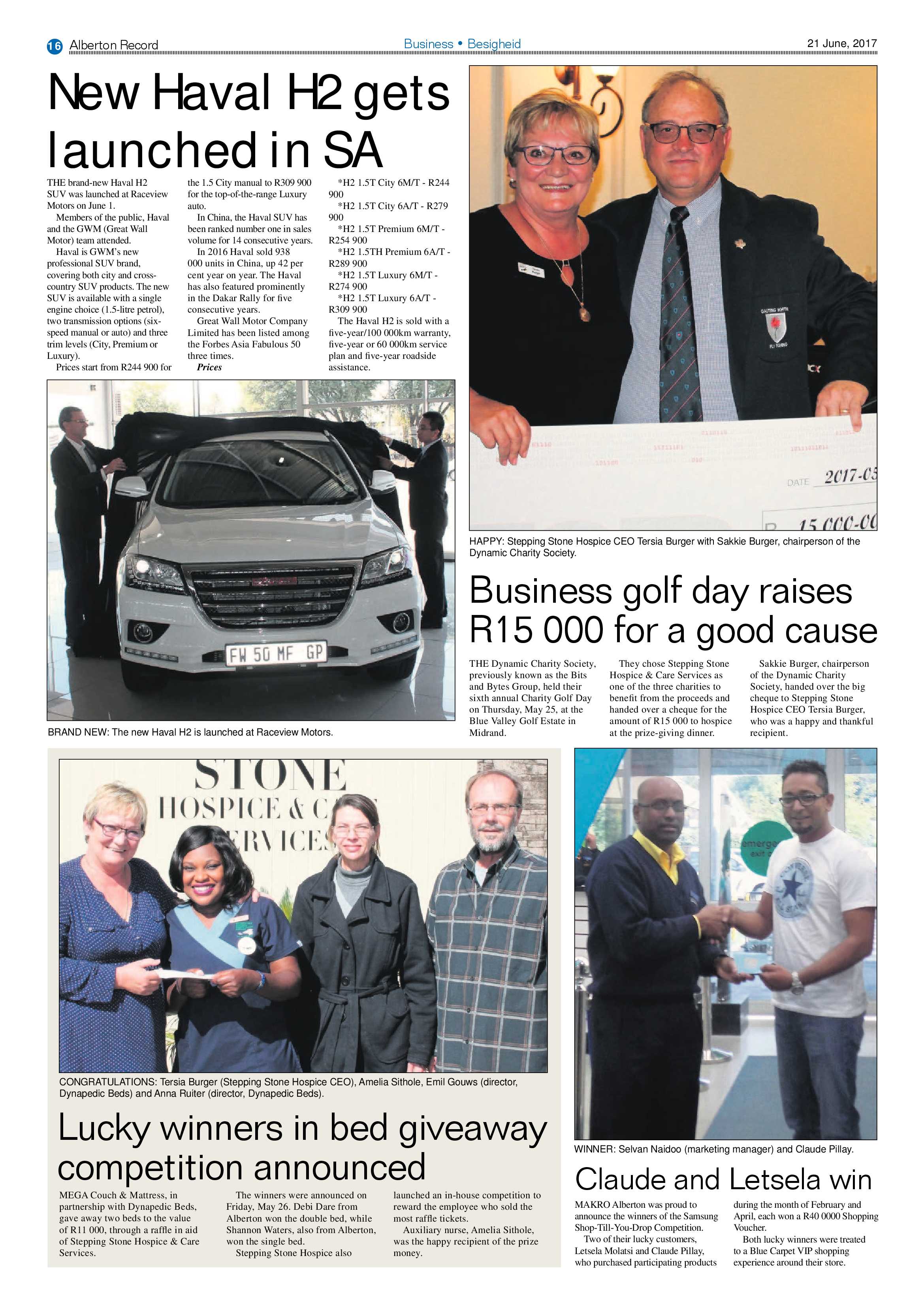 Alberton Record 21 June 2017 page 16