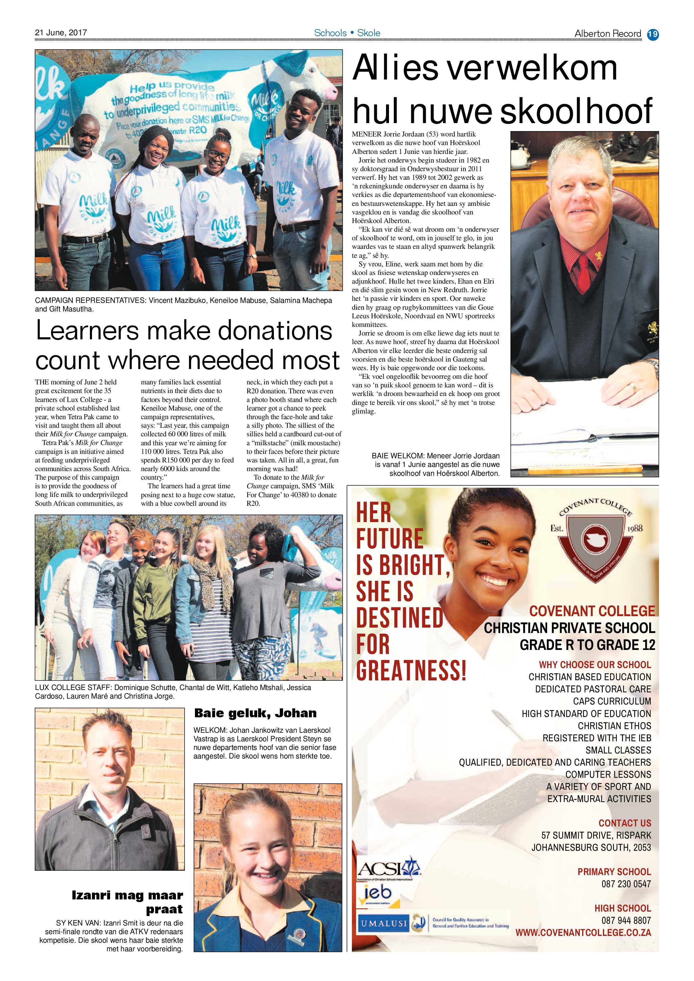 Alberton Record 21 June 2017 page 19