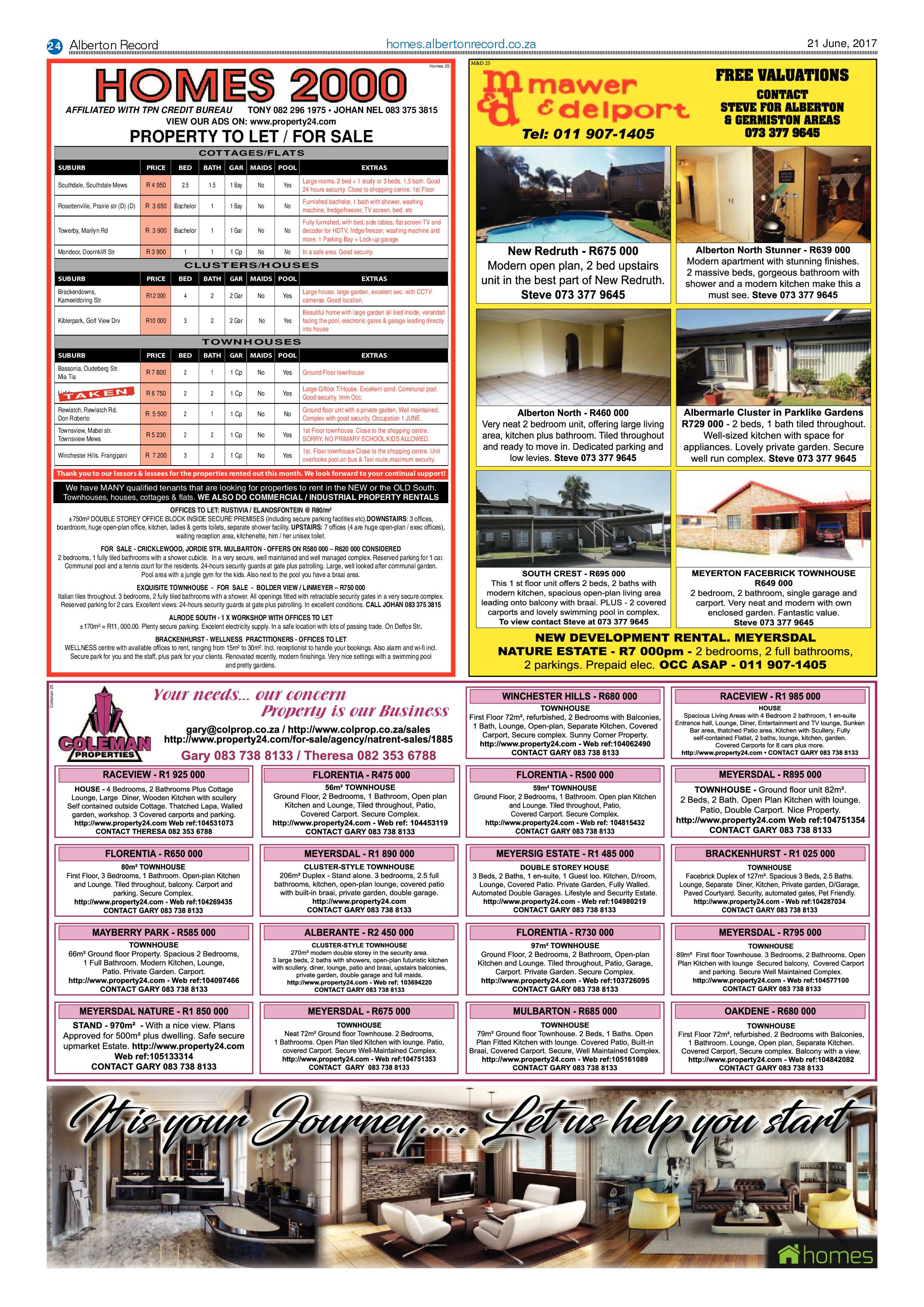 Alberton Record 21 June 2017 page 24