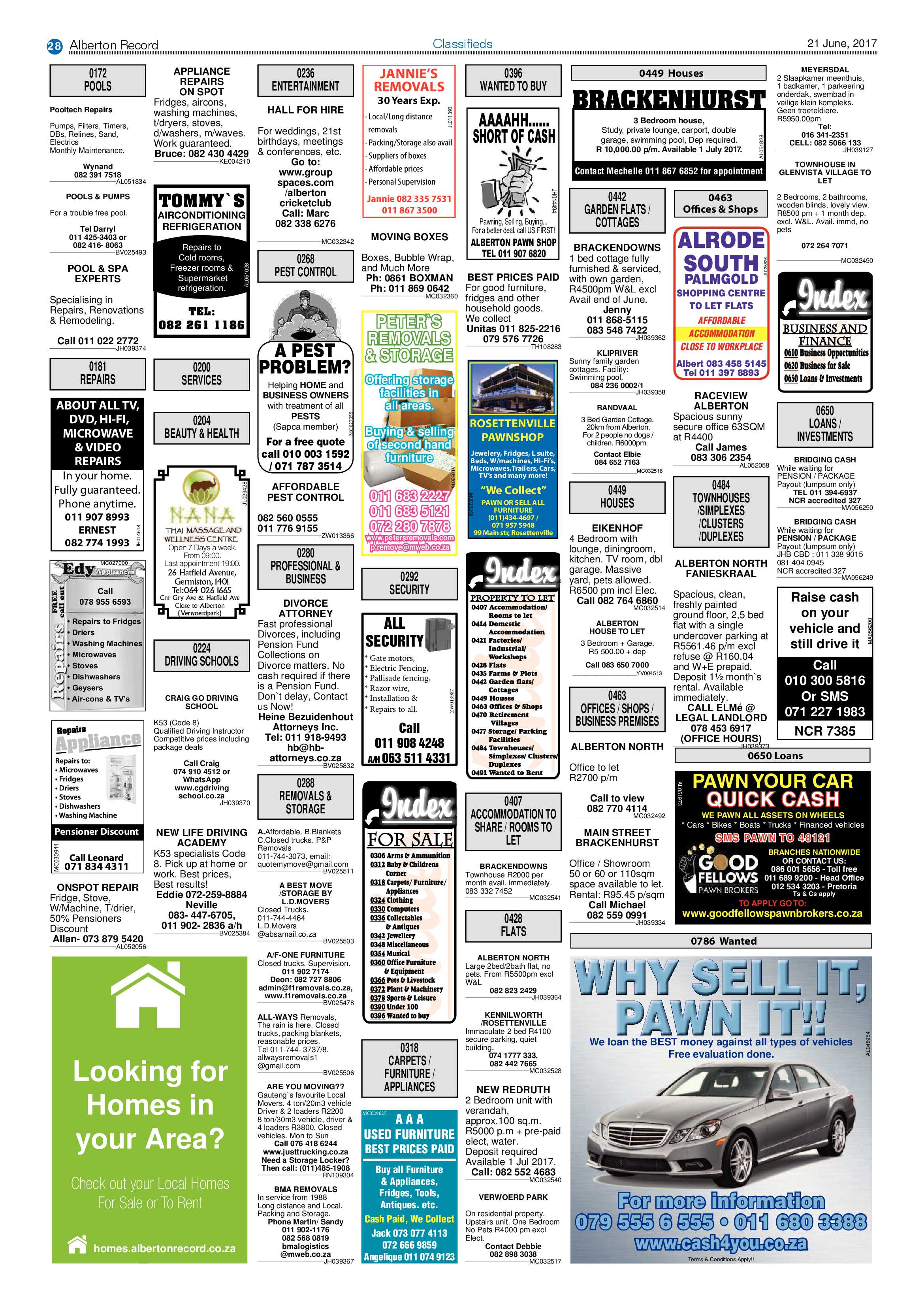 Alberton Record 21 June 2017 page 28