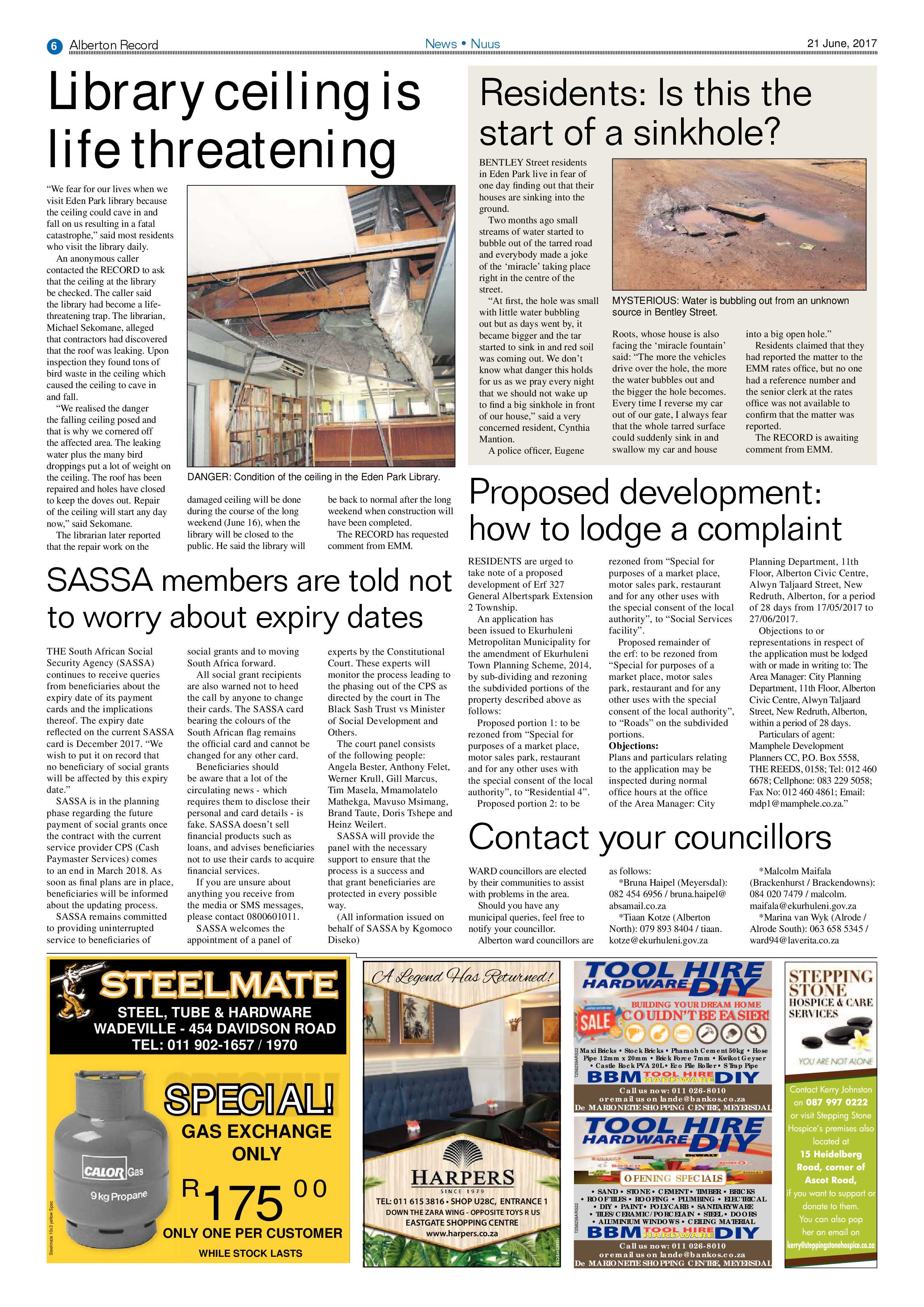 Alberton Record 21 June 2017 page 6
