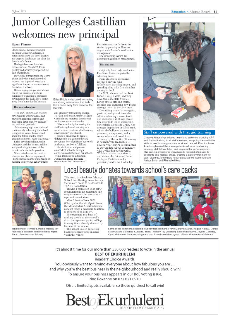 Alberton Record 21 June 2023 page 11