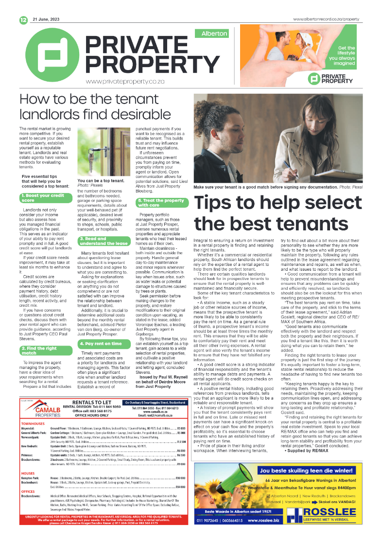 Alberton Record 21 June 2023 page 12