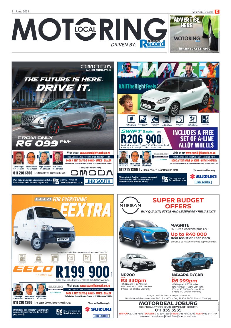 Alberton Record 21 June 2023 page 13