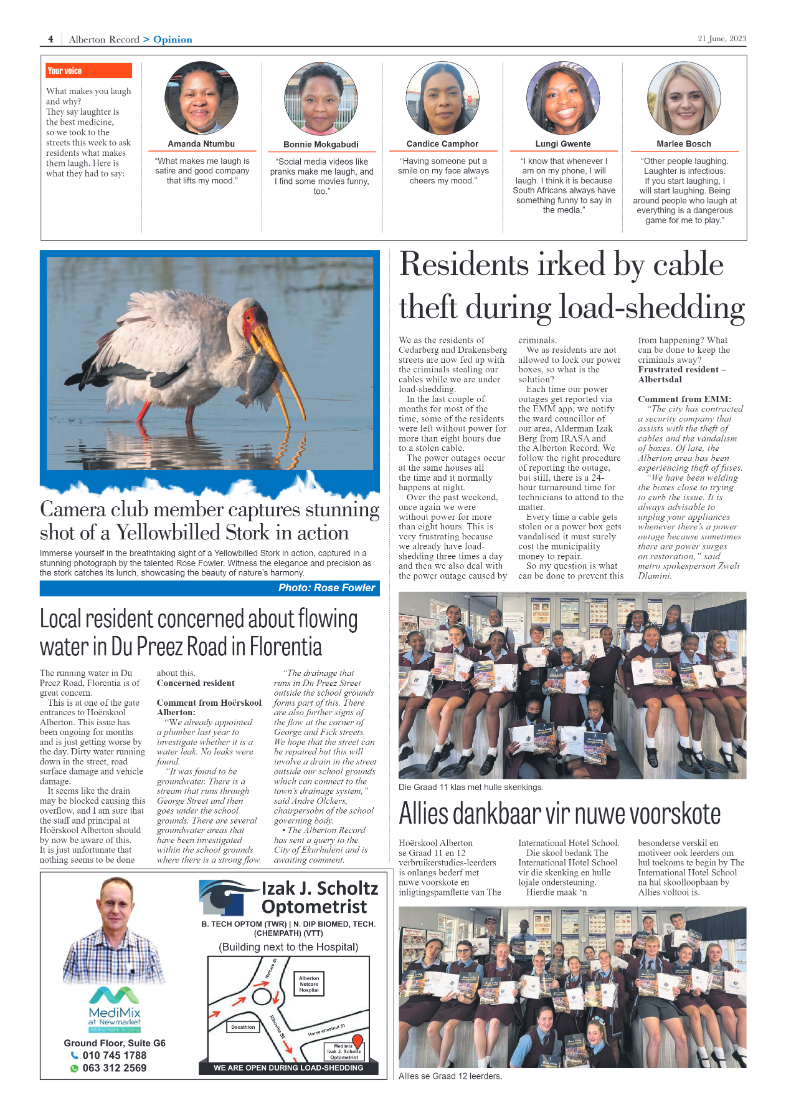 Alberton Record 21 June 2023 page 4