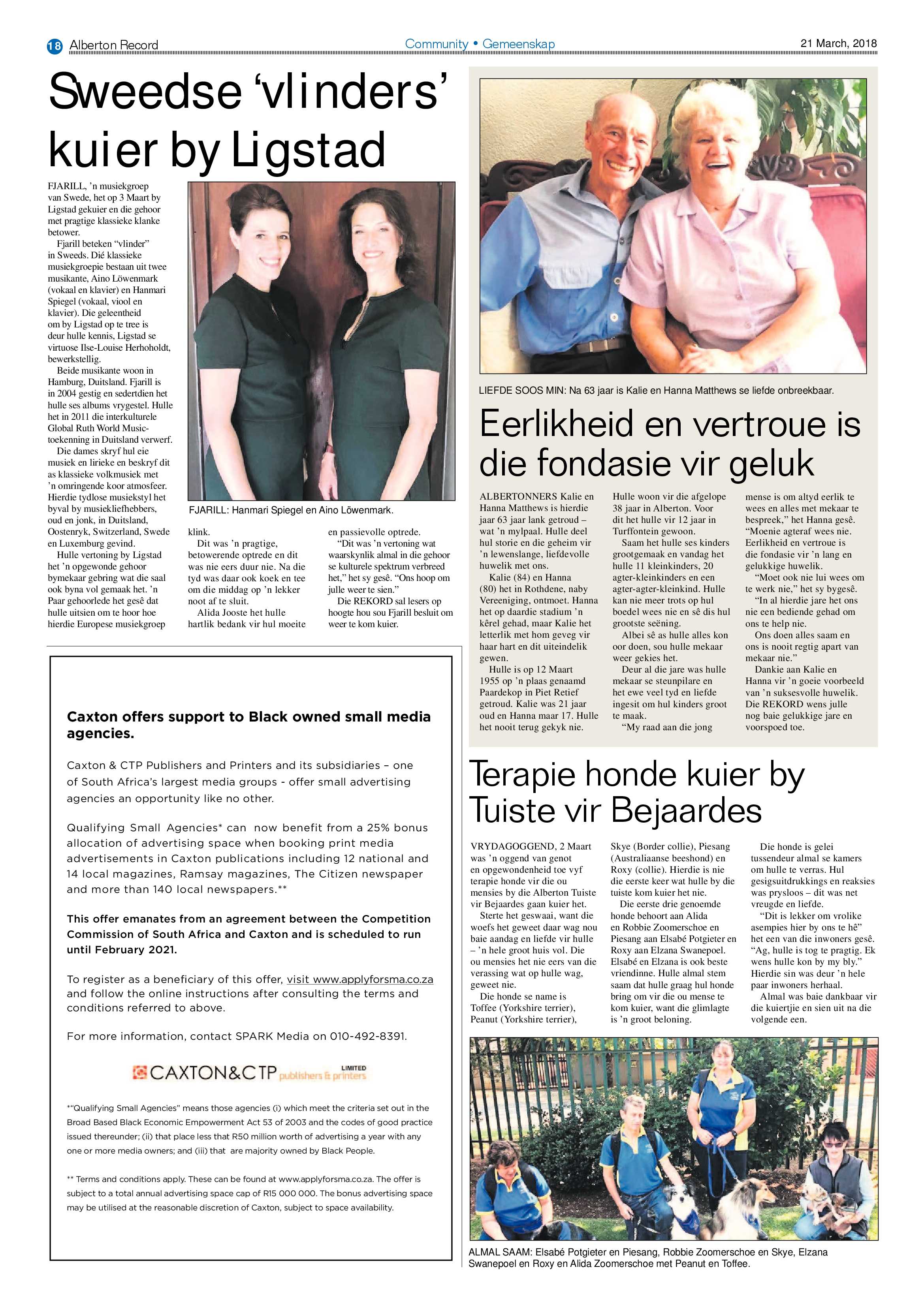 Alberton Record 21 March 2018 page 18