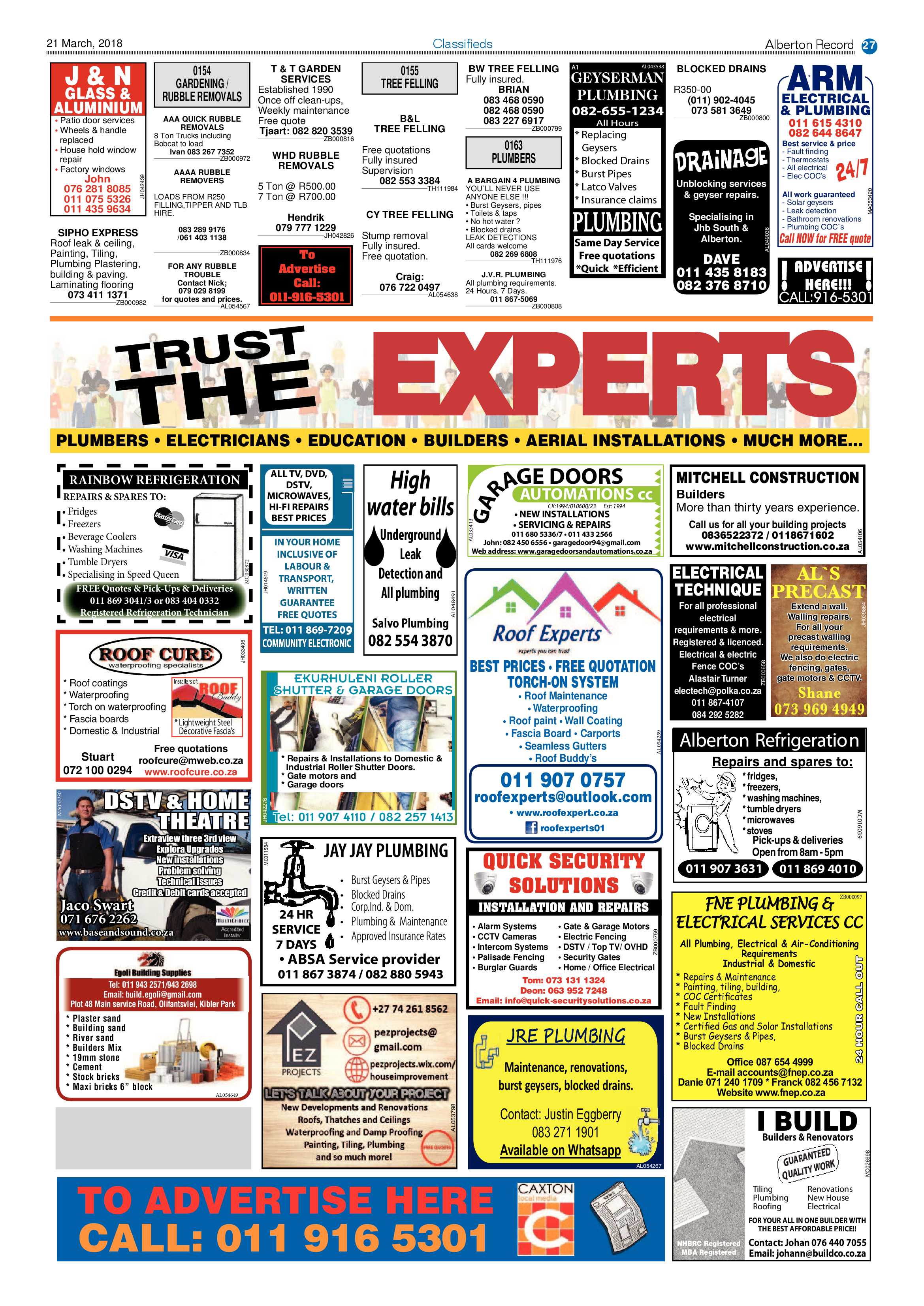 Alberton Record 21 March 2018 page 27
