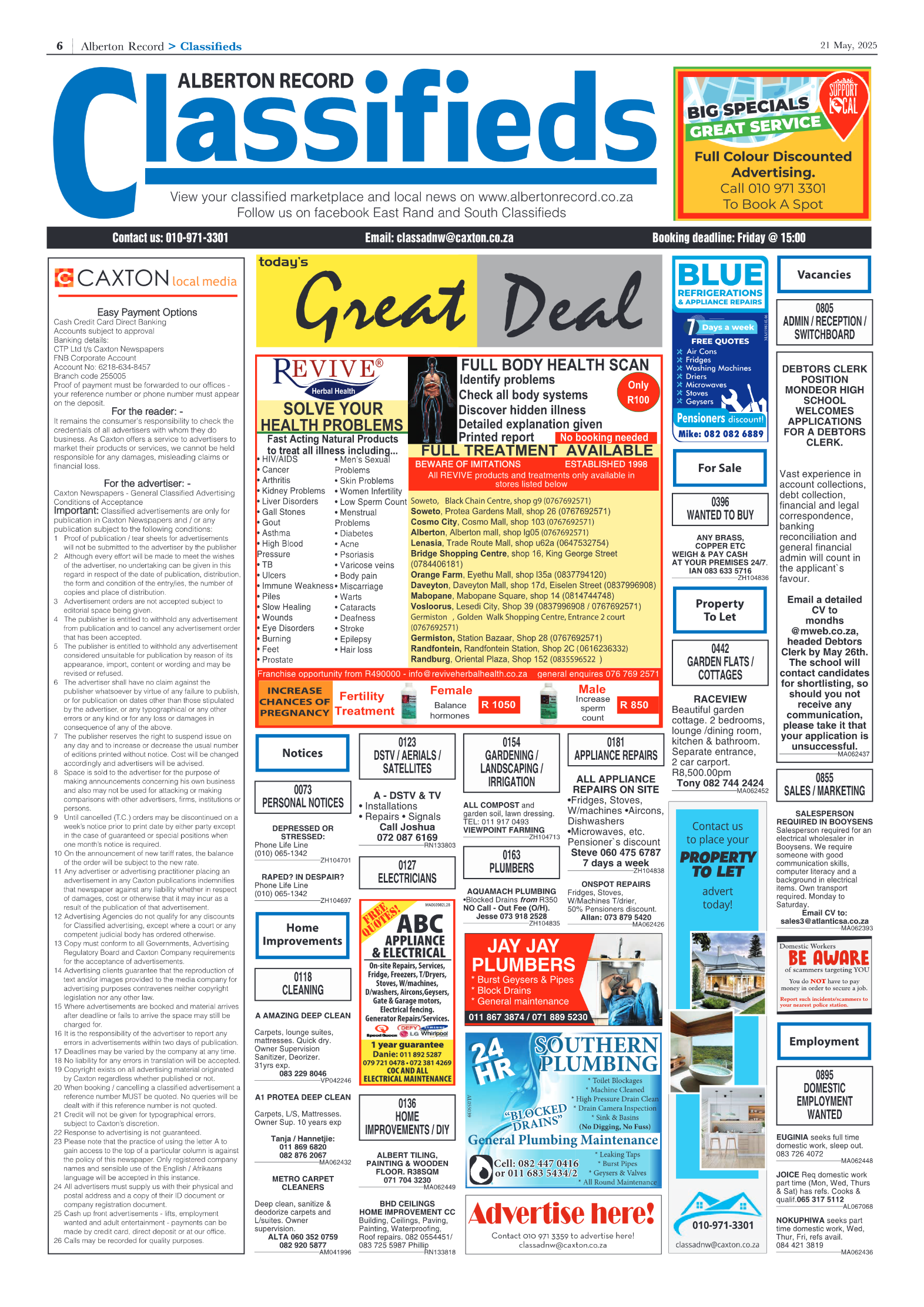 Alberton Record 21 May 2025 page 6