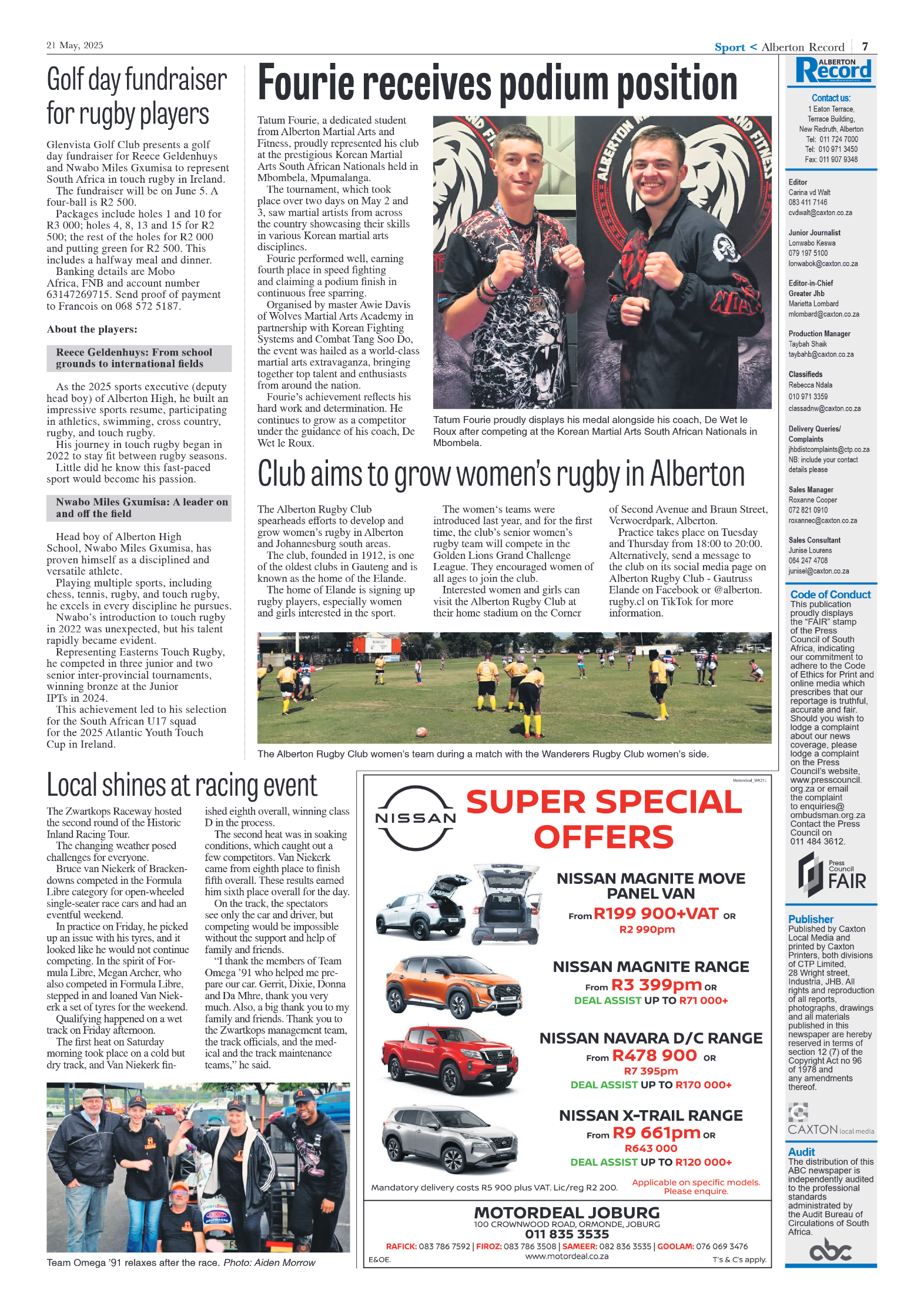 Alberton Record 21 May 2025 page 7