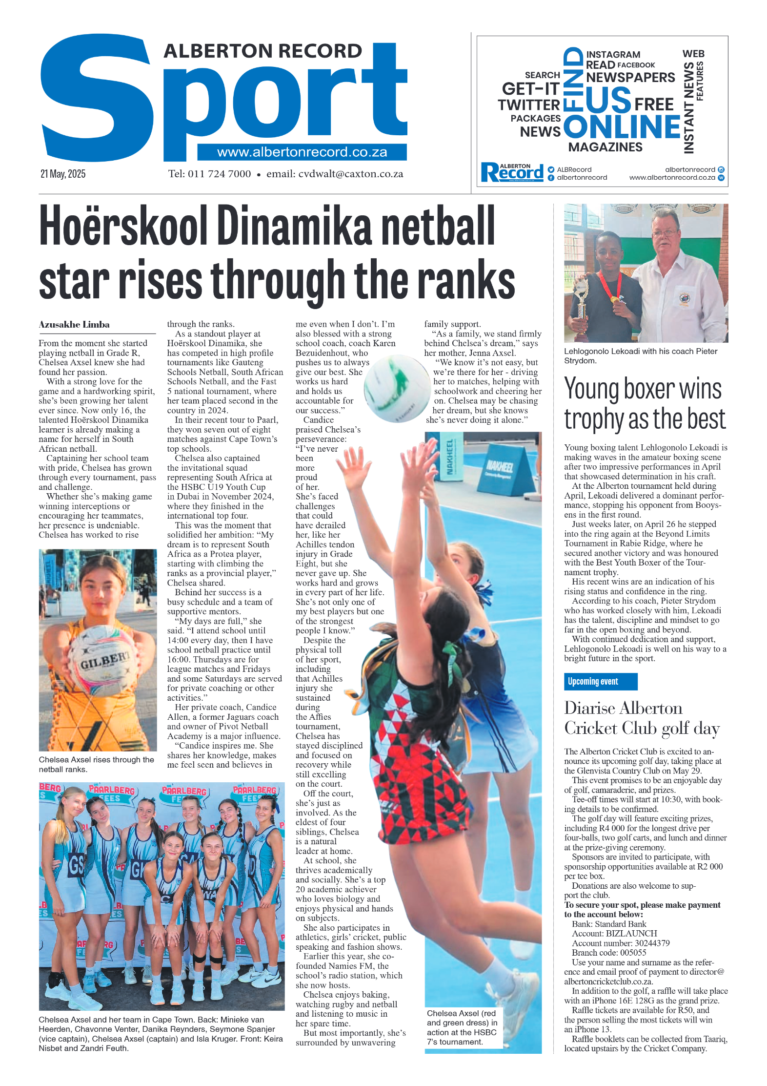 Alberton Record 21 May 2025 page 8