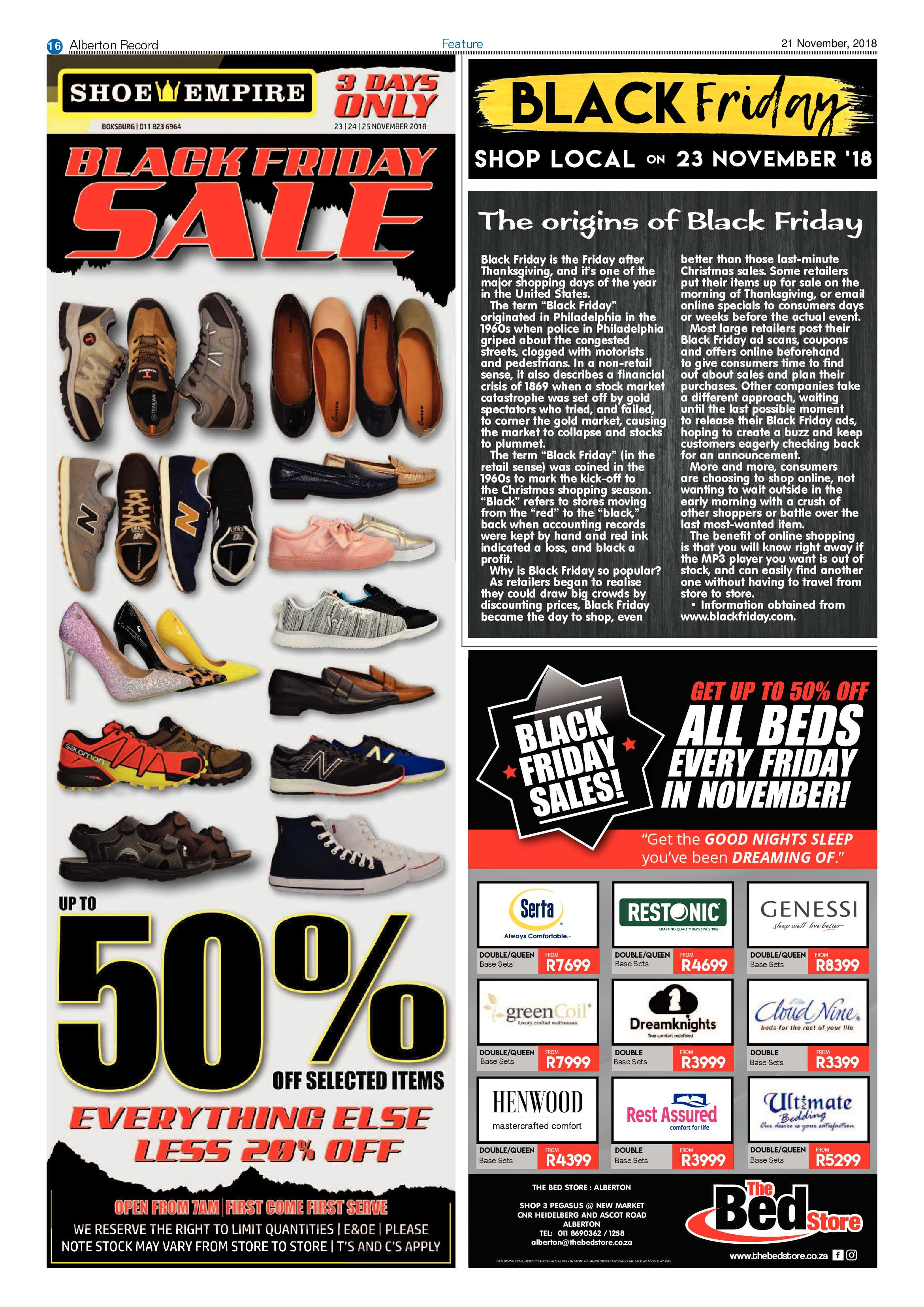 Alberton Record 21 November 2018 page 16