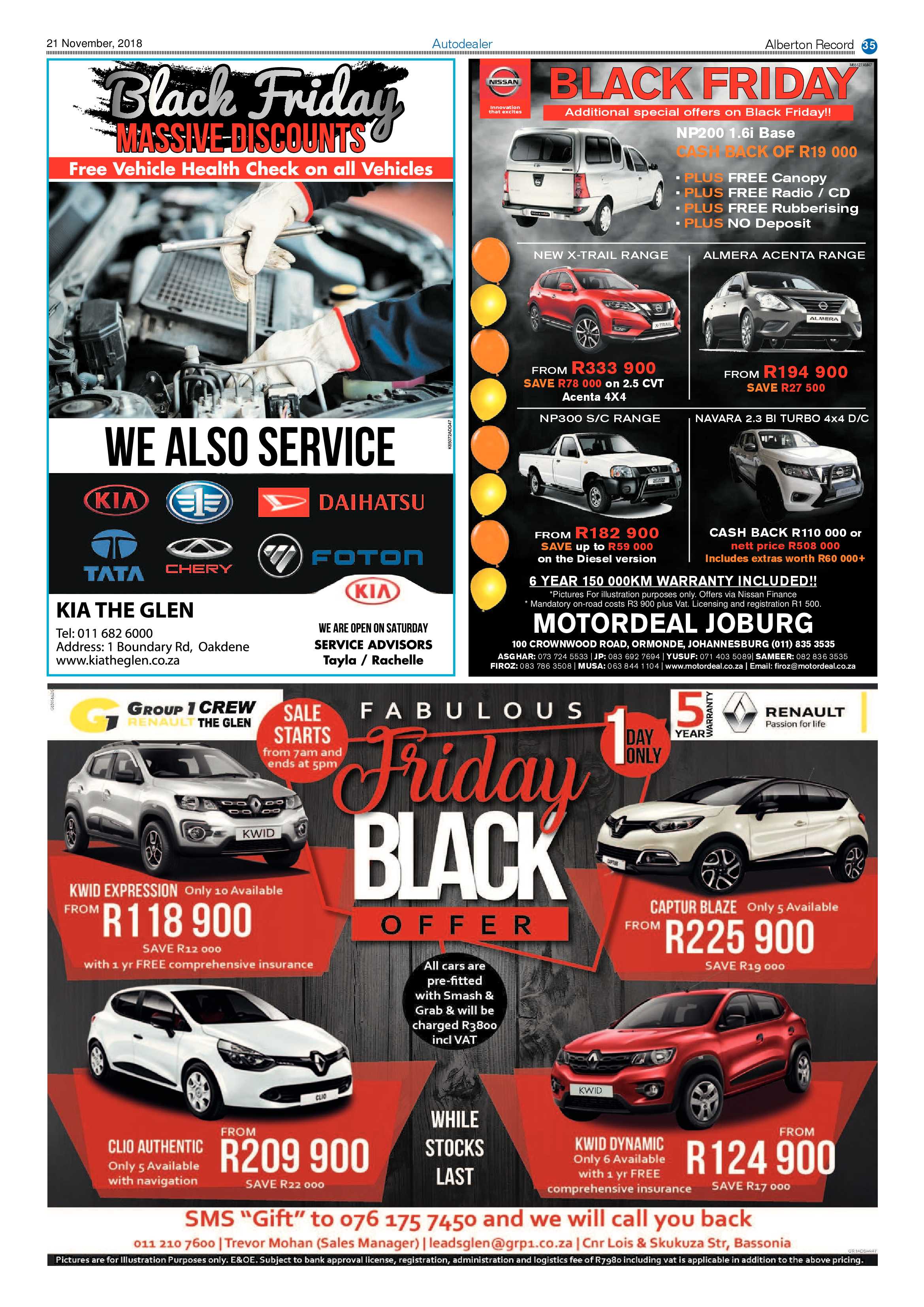 Alberton Record 21 November 2018 page 35