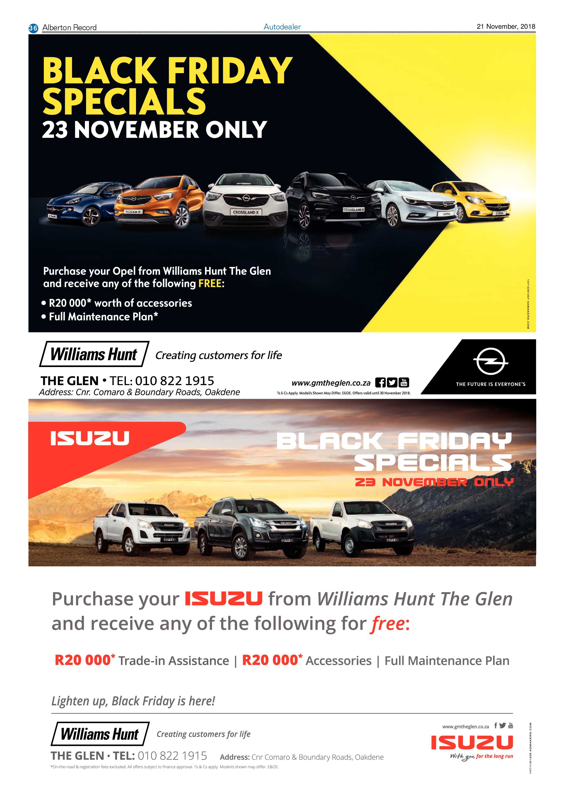 Alberton Record 21 November 2018 page 36