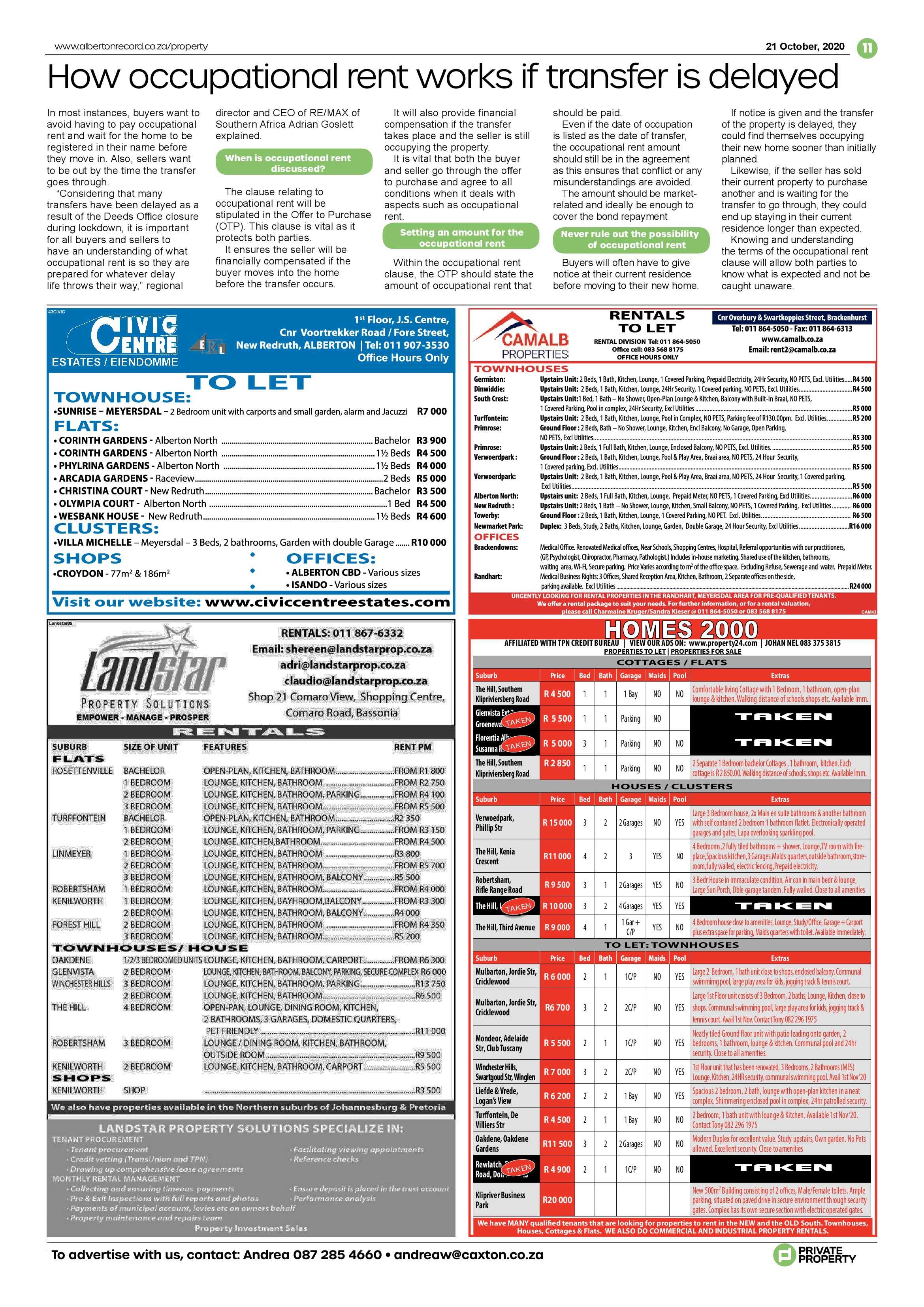 Alberton Record 21 October 2020 page 11