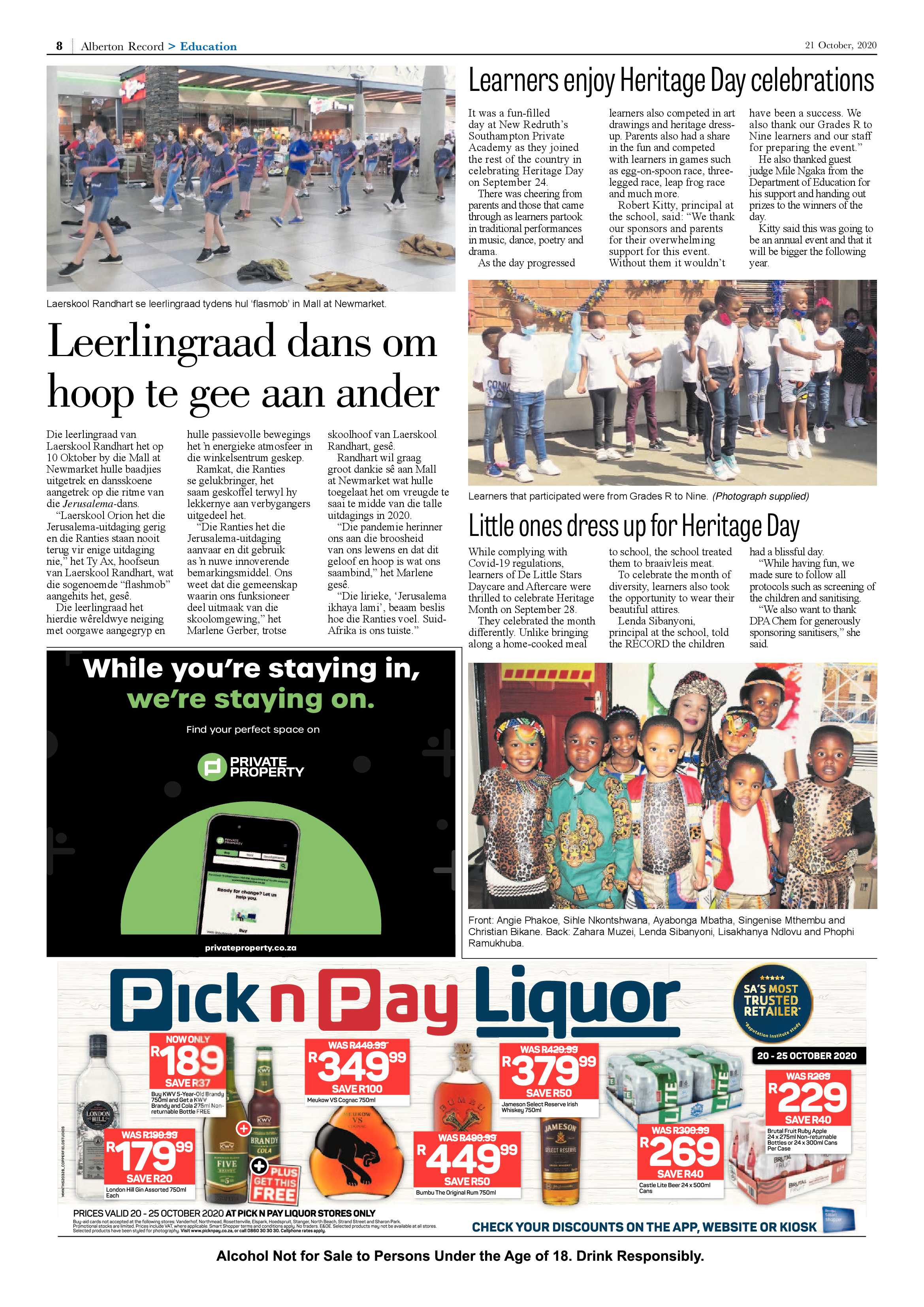Alberton Record 21 October 2020 page 8