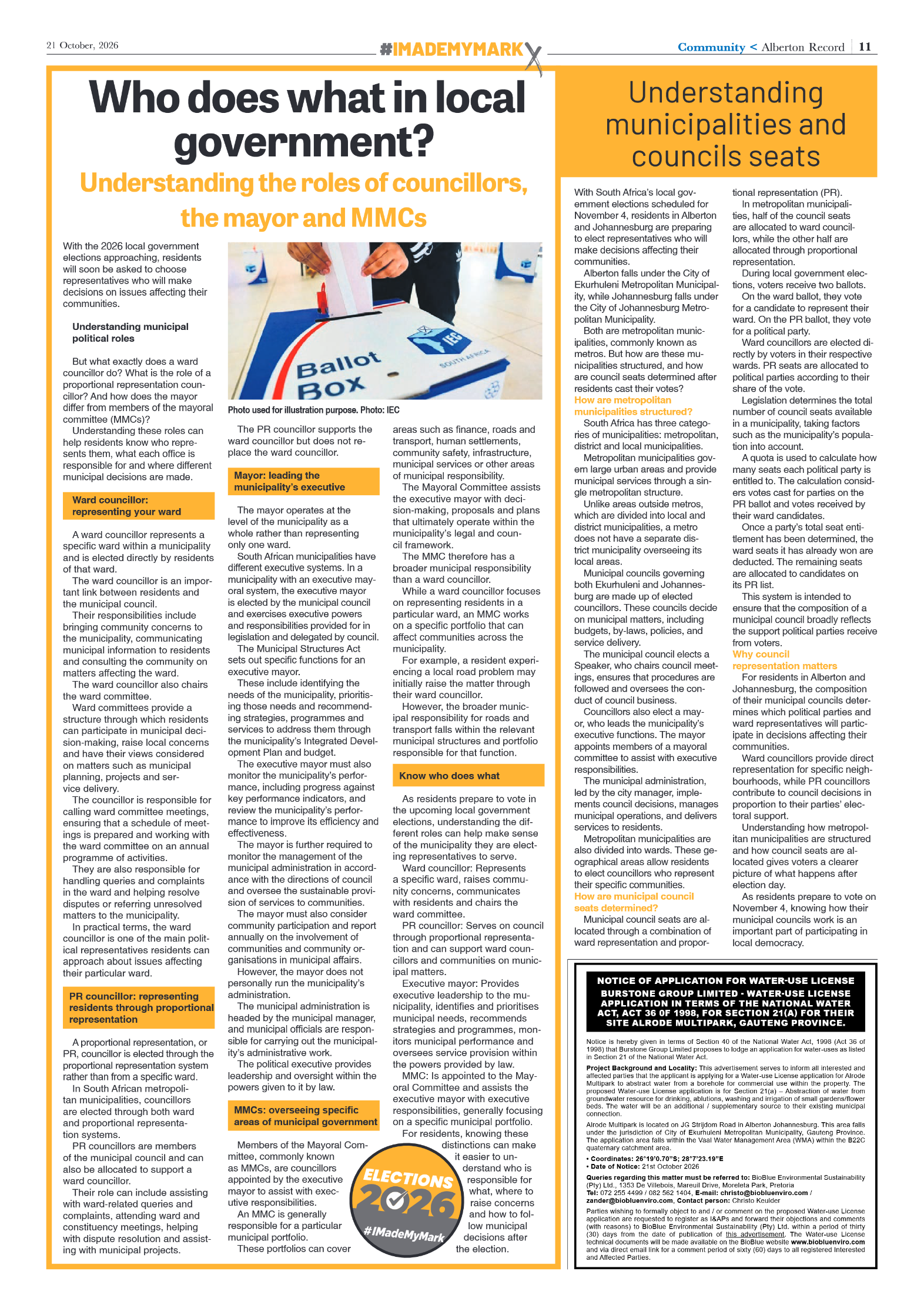 Alberton Record 21 October 2026 page 13