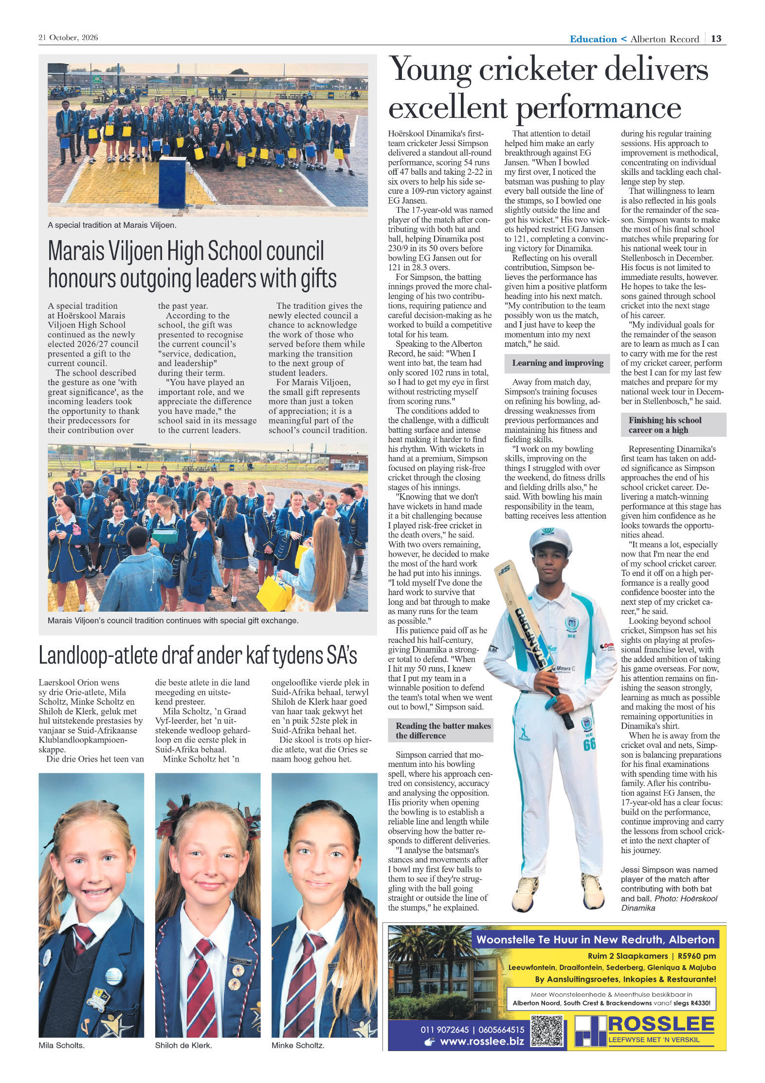 Alberton Record 21 October 2026 page 15