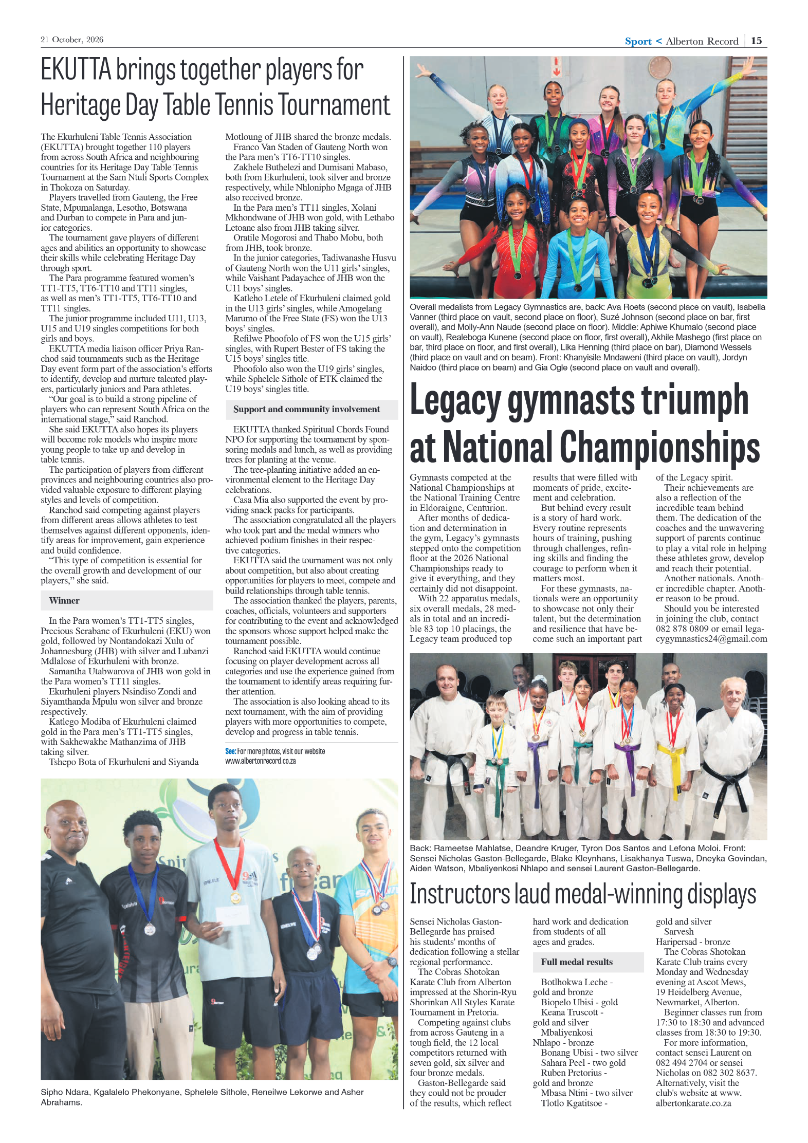 Alberton Record 21 October 2026 page 17