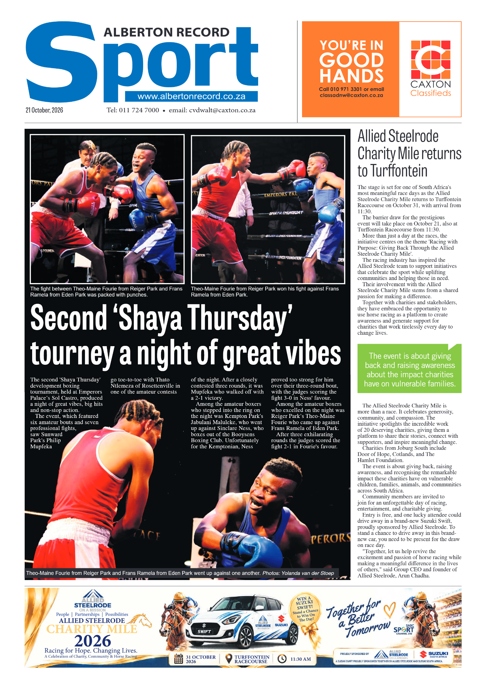 Alberton Record 21 October 2026 page 18