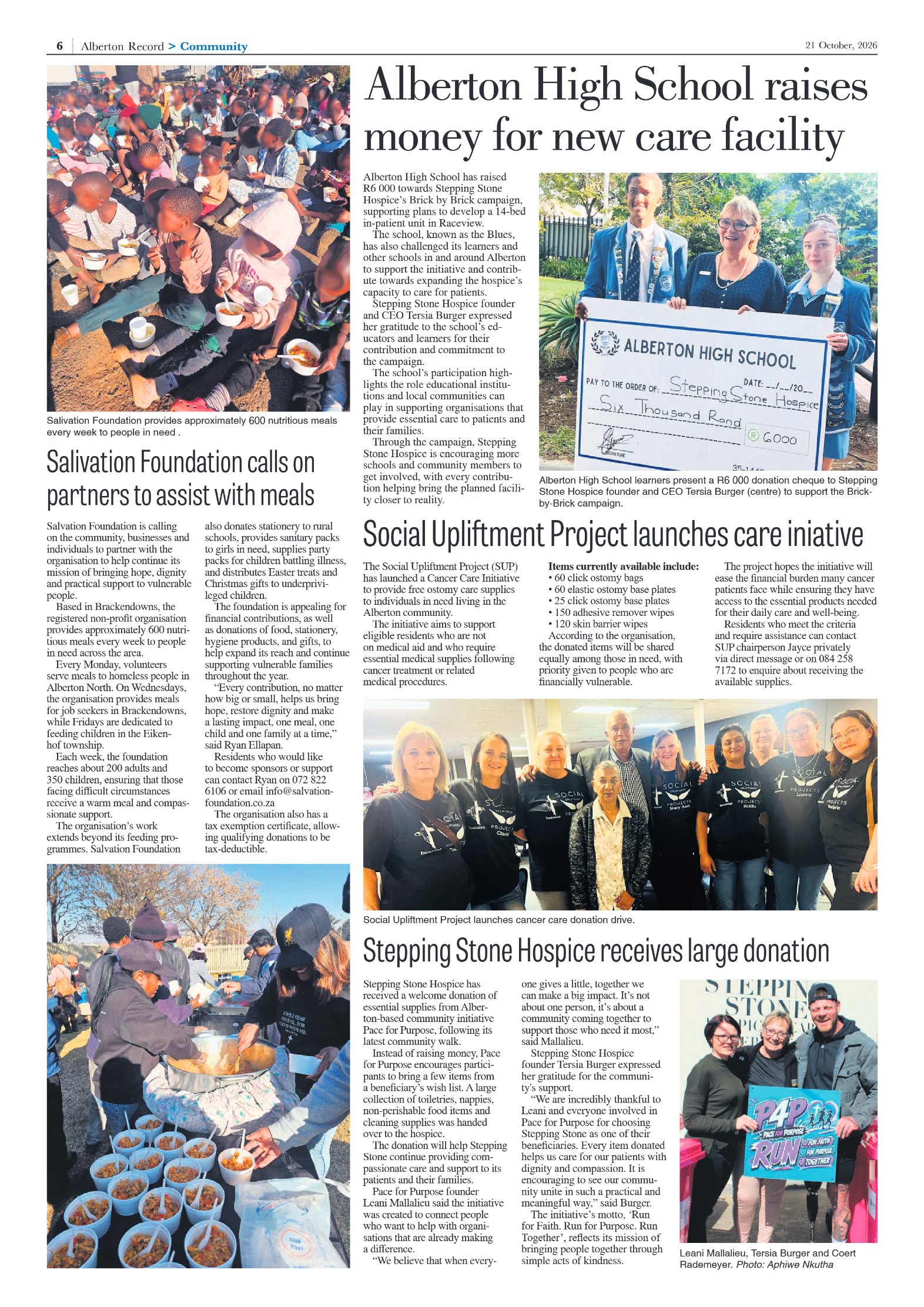 Alberton Record 21 October 2026 page 8