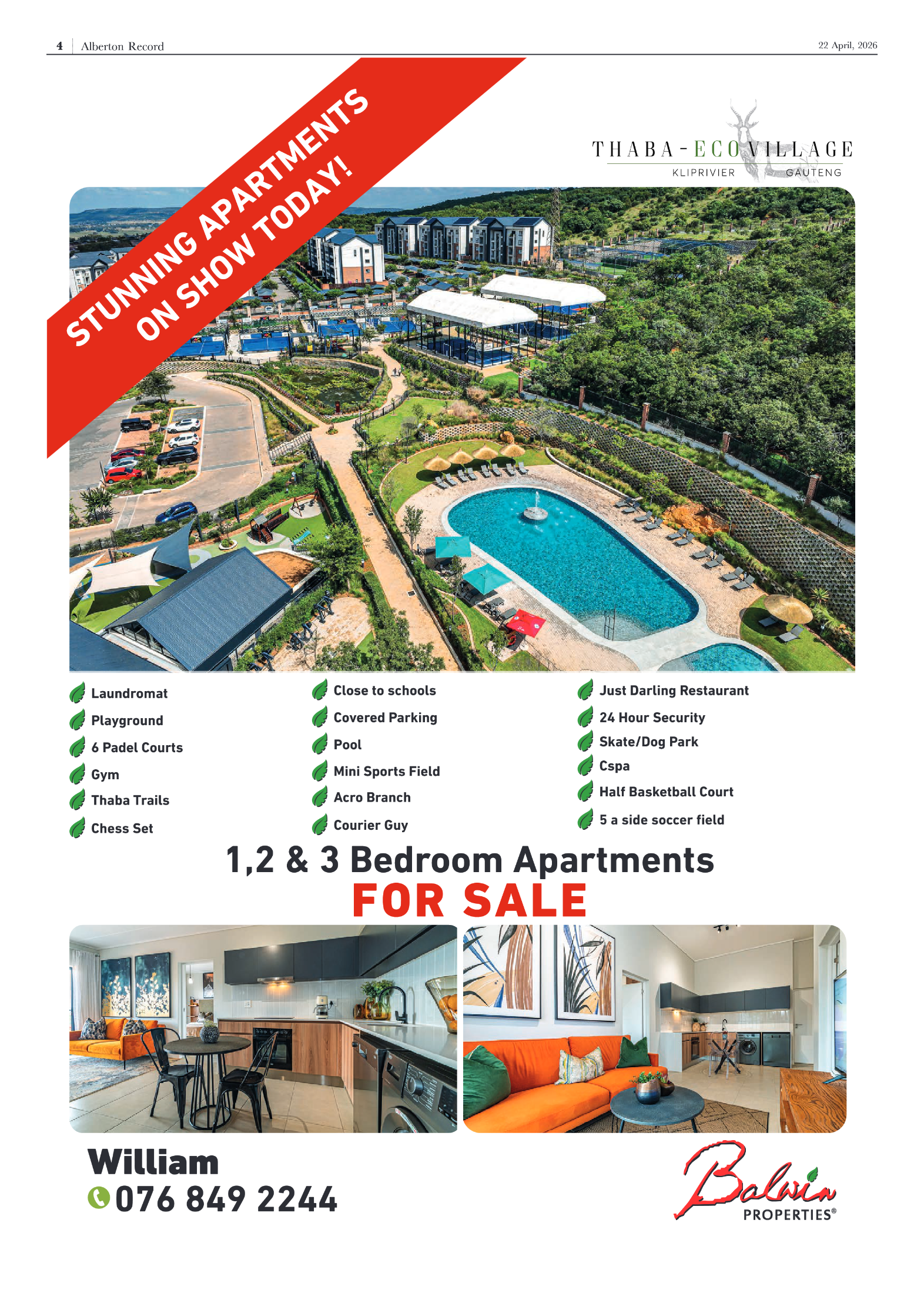 Alberton Record 22 April 2026 page 4