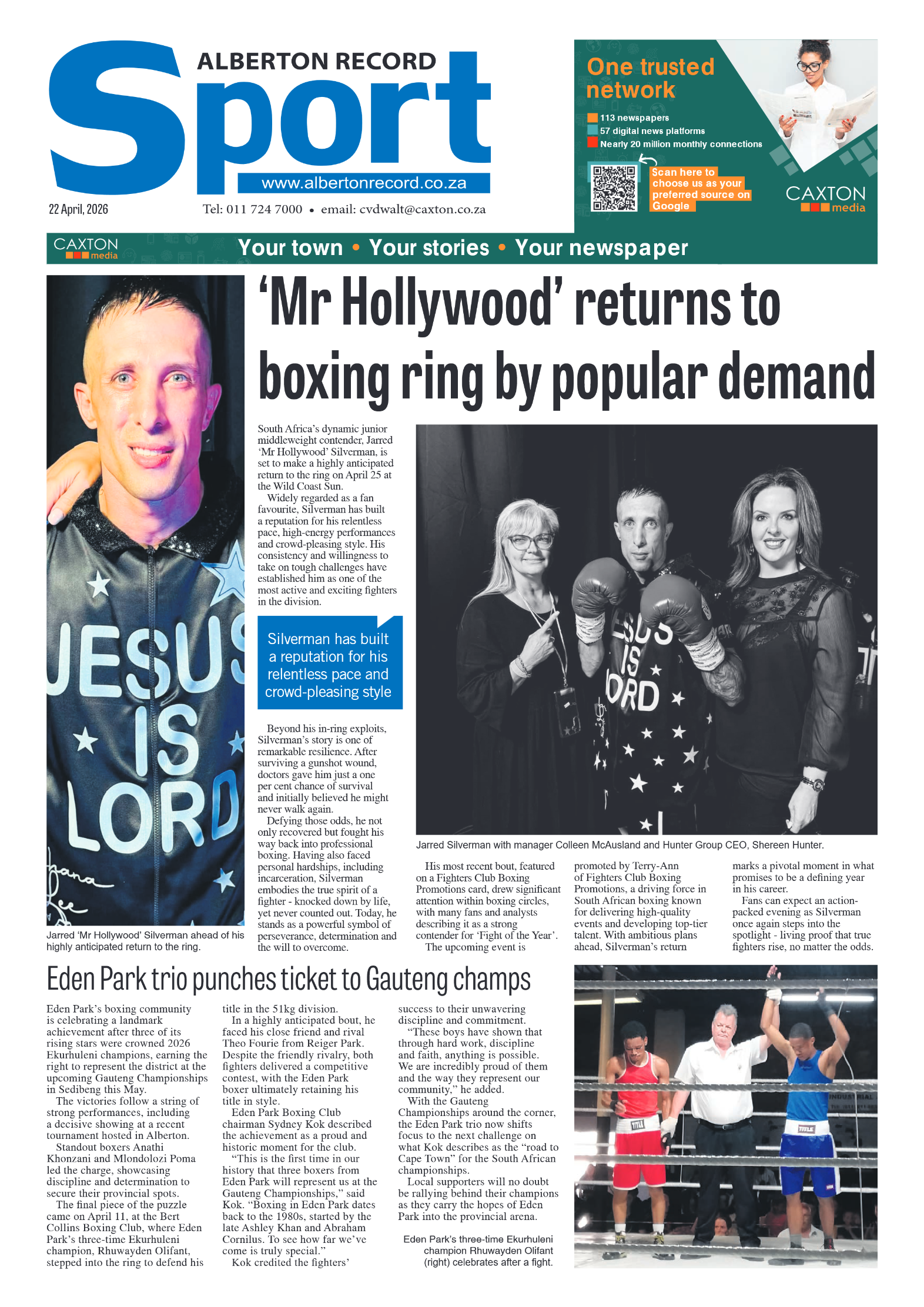 Alberton Record 22 April 2026 page 8