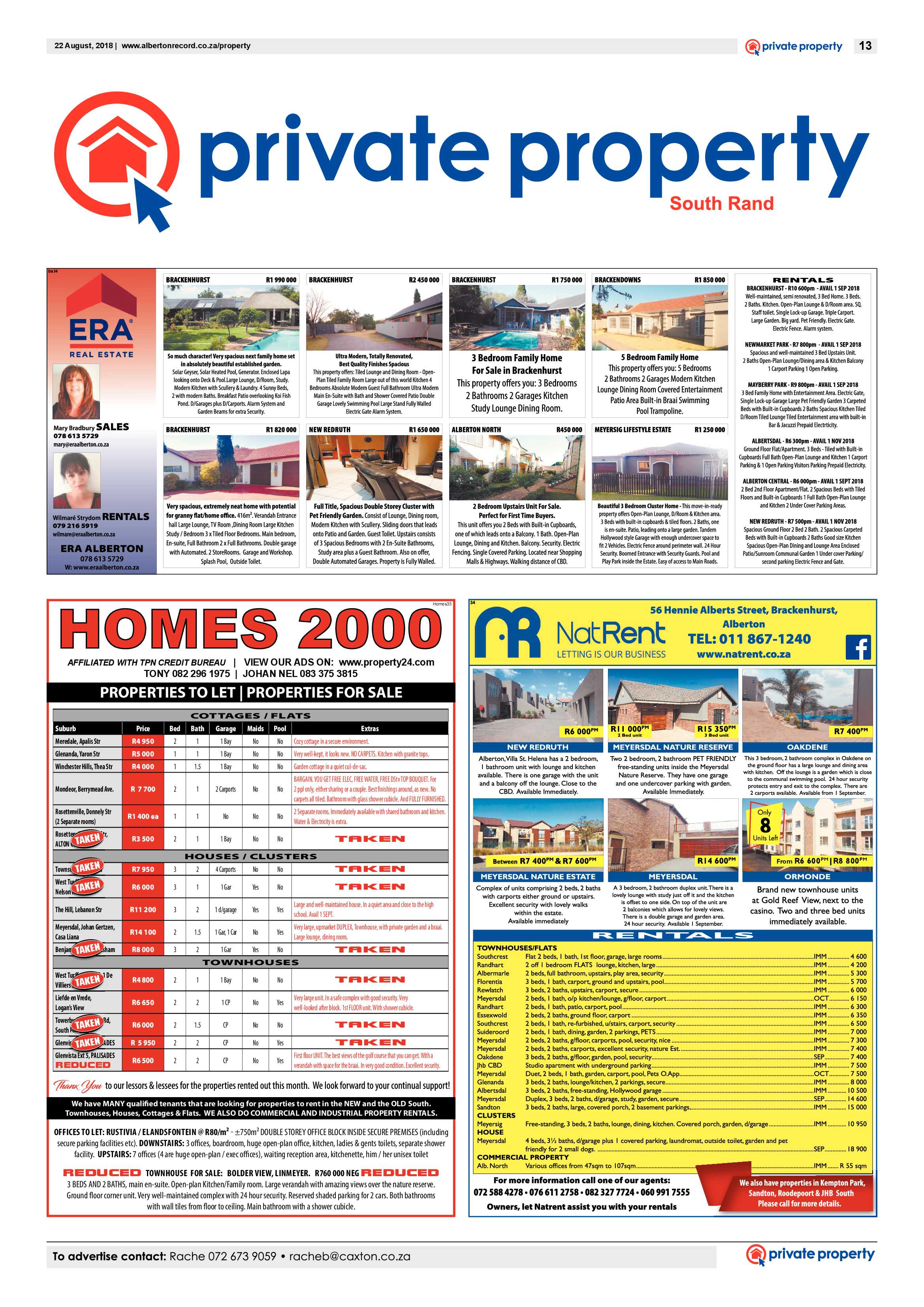 Alberton Record 22 August 2018 page 13